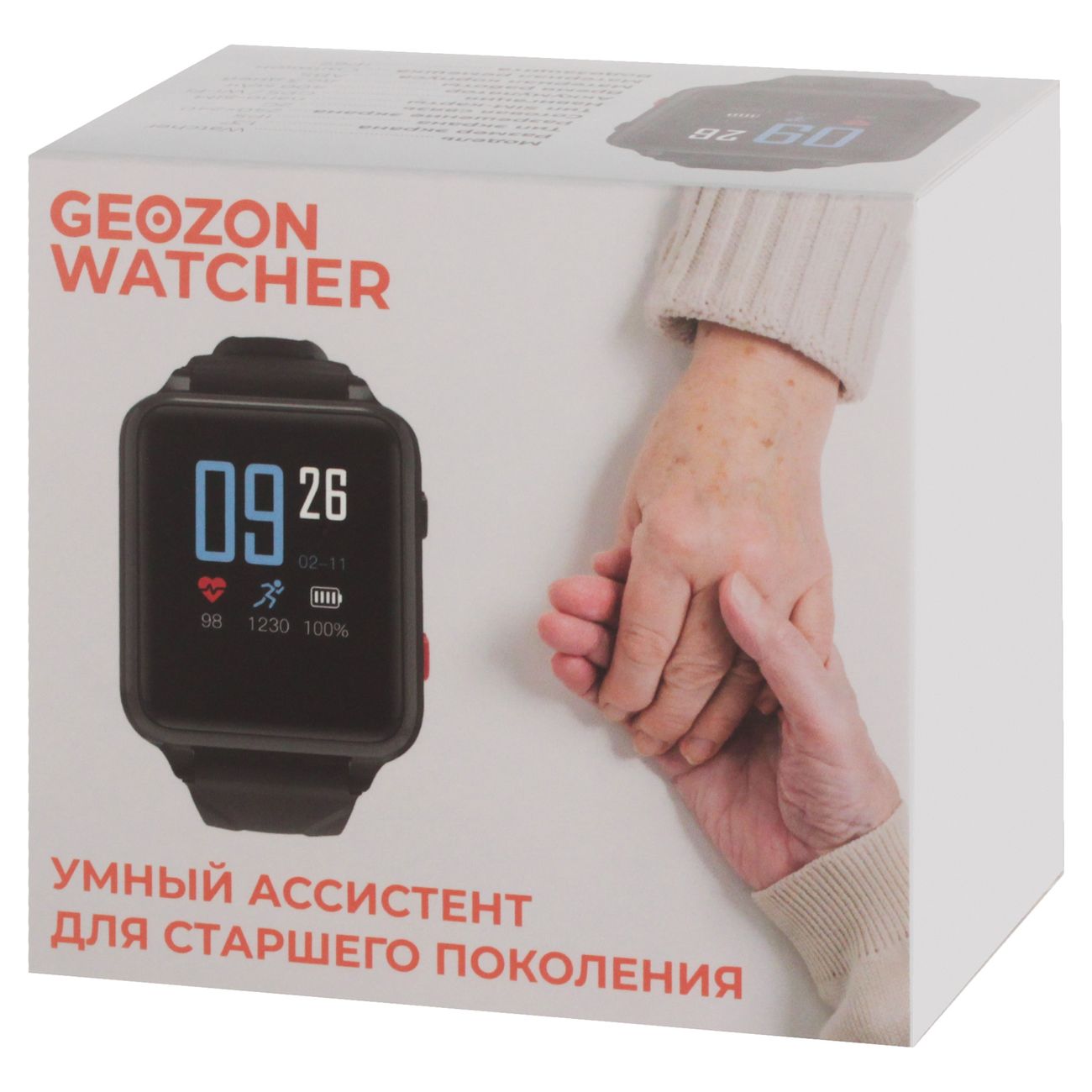 Купить Смарт-часы Geozon Watcher Black (G-SM08BLK) в каталоге интернет  магазина М.Видео по выгодной цене с доставкой, отзывы, фотографии - Москва