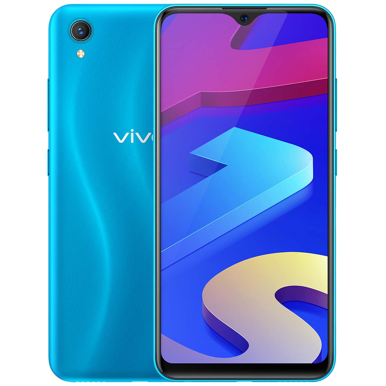 Купить Смартфон vivo Y1S Синяя волна (2015) в каталоге интернет магазина  М.Видео по выгодной цене с доставкой, отзывы, фотографии - Москва