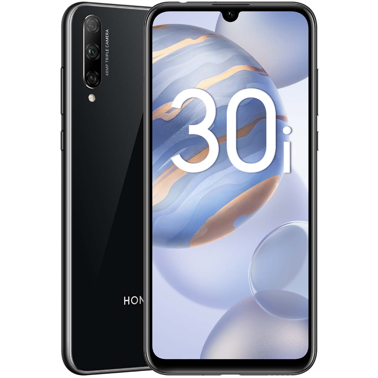 Купить Смартфон HONOR 30i 4+128Gb Midnight Black в каталоге интернет  магазина М.Видео по выгодной цене с доставкой, отзывы, фотографии - Москва