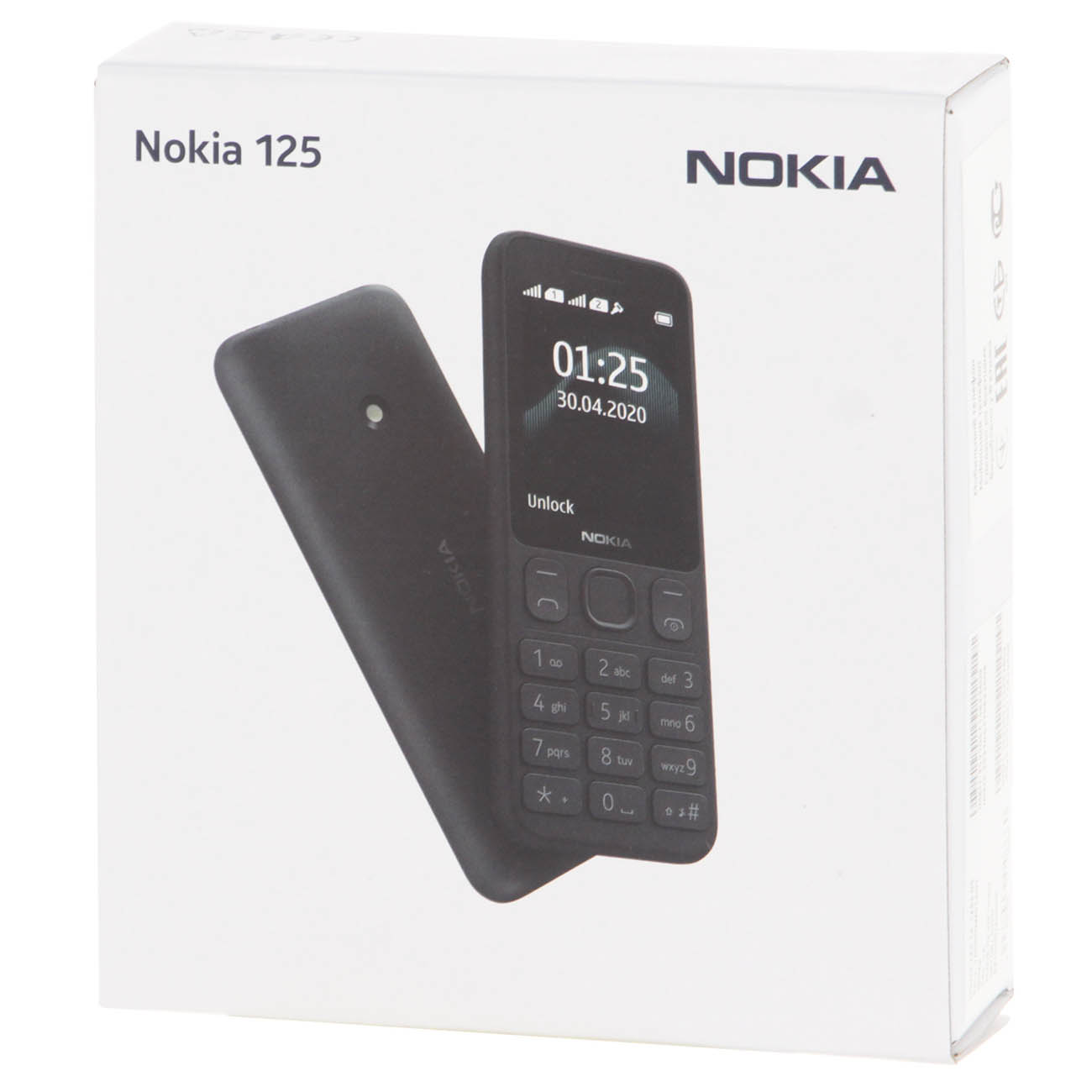 Купить Мобильный телефон Nokia 125DS Black (TA-1253) в каталоге интернет  магазина М.Видео по выгодной цене с доставкой, отзывы, фотографии - Москва