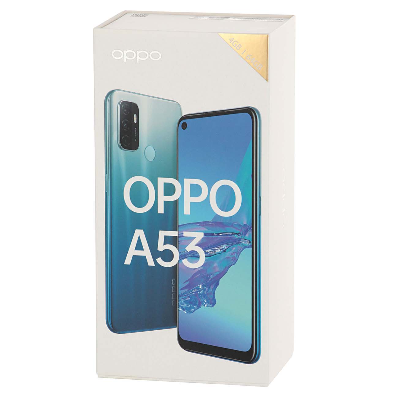 Купить Смартфон OPPO A53 4+64GB Fancy Blue (CPH2127) в каталоге интернет  магазина М.Видео по выгодной цене с доставкой, отзывы, фотографии - Москва