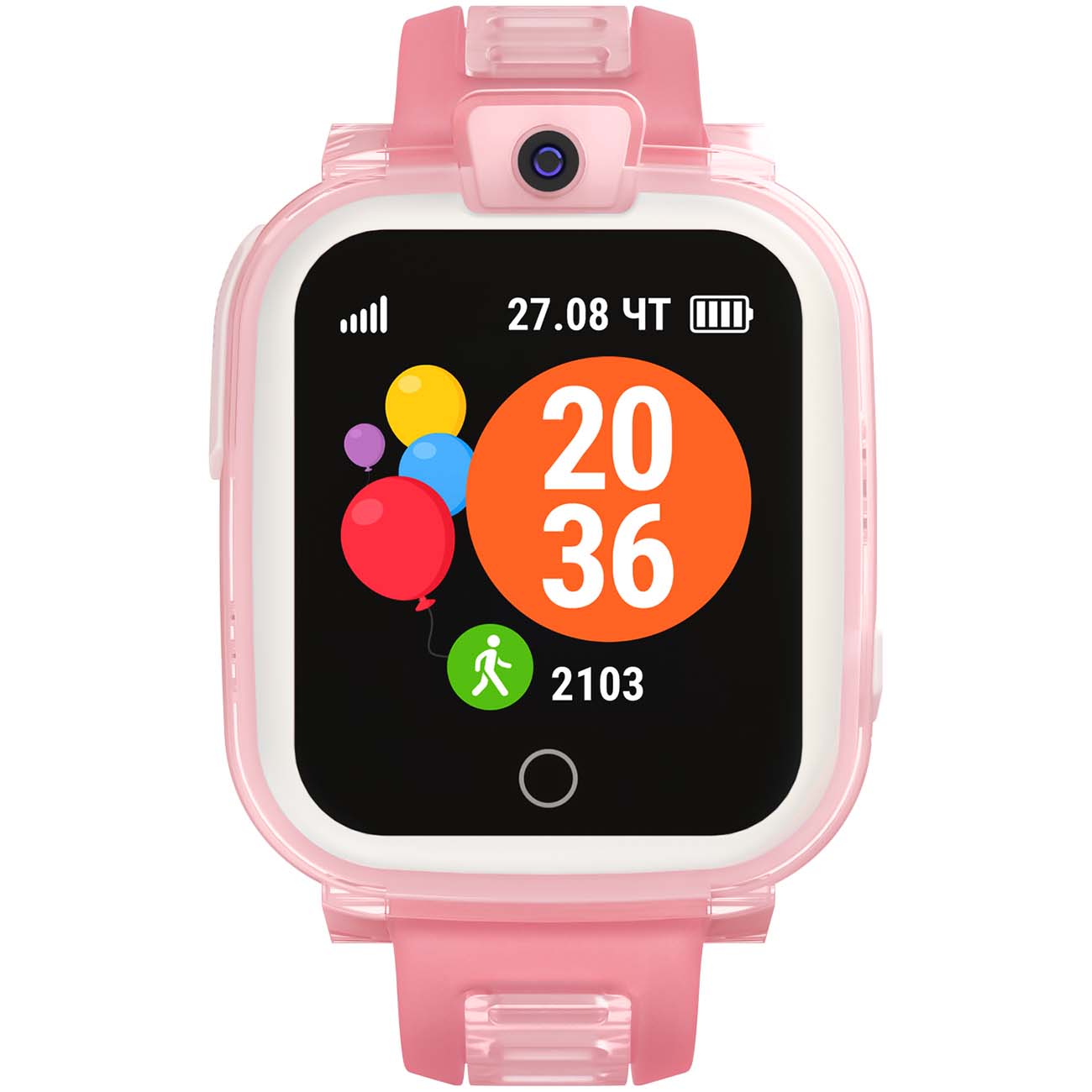 Часы с GPS трекером Geozon Energy Pink (G-W07PNK)