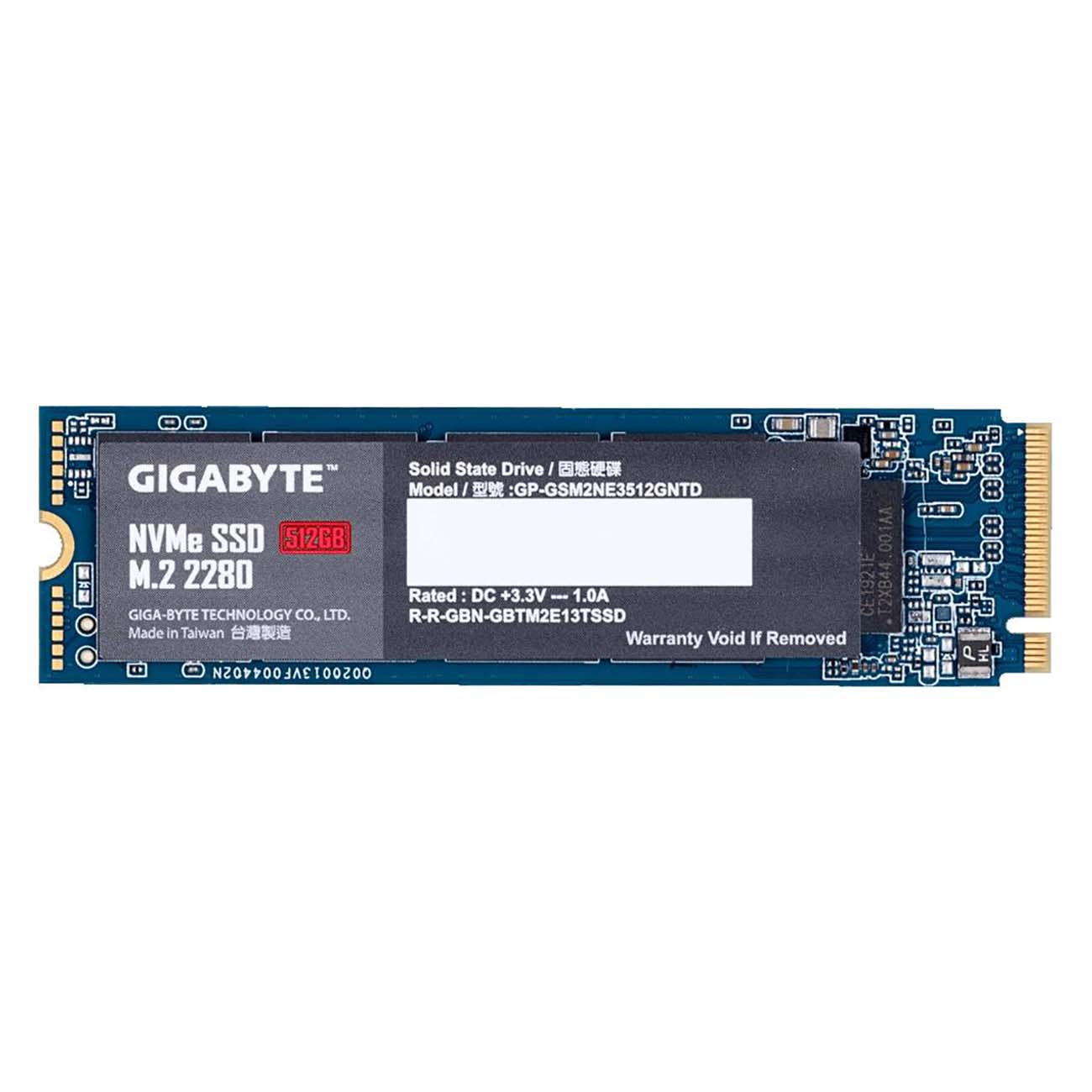 Купить Внутренний SSD накопитель GIGABYTE 512GB NVMe M.2 2280  (GP-GSM2NE3512GNTD) в каталоге интернет магазина М.Видео по выгодной цене с  доставкой, отзывы, фотографии - Москва