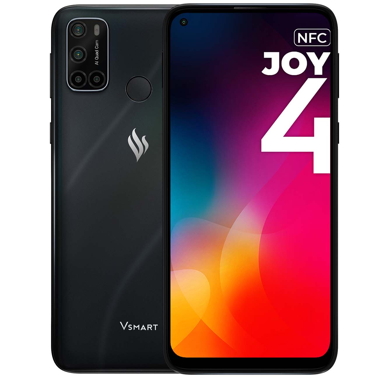 Купить Смартфон Vsmart Joy 4 4+64GB Onyx Black (V441E) в каталоге интернет  магазина М.Видео по выгодной цене с доставкой, отзывы, фотографии - Москва