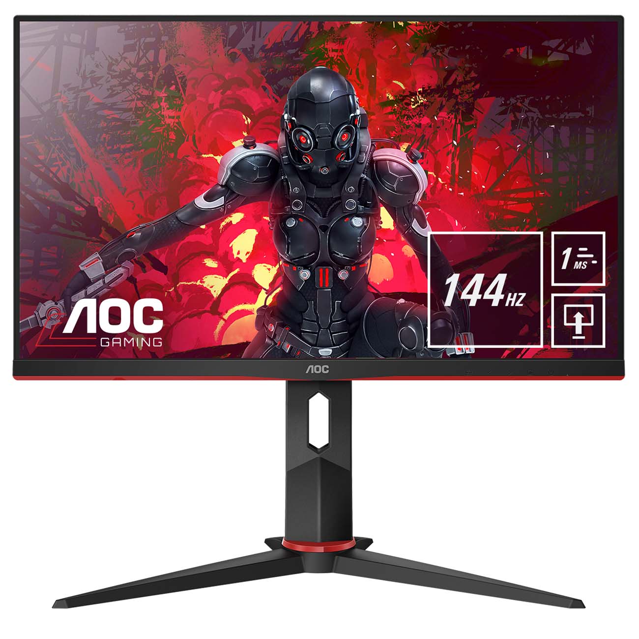 Aoc 24g2u Aoc 1080p 144hz Ips Монитор игровой AOC (24G2U/BK)