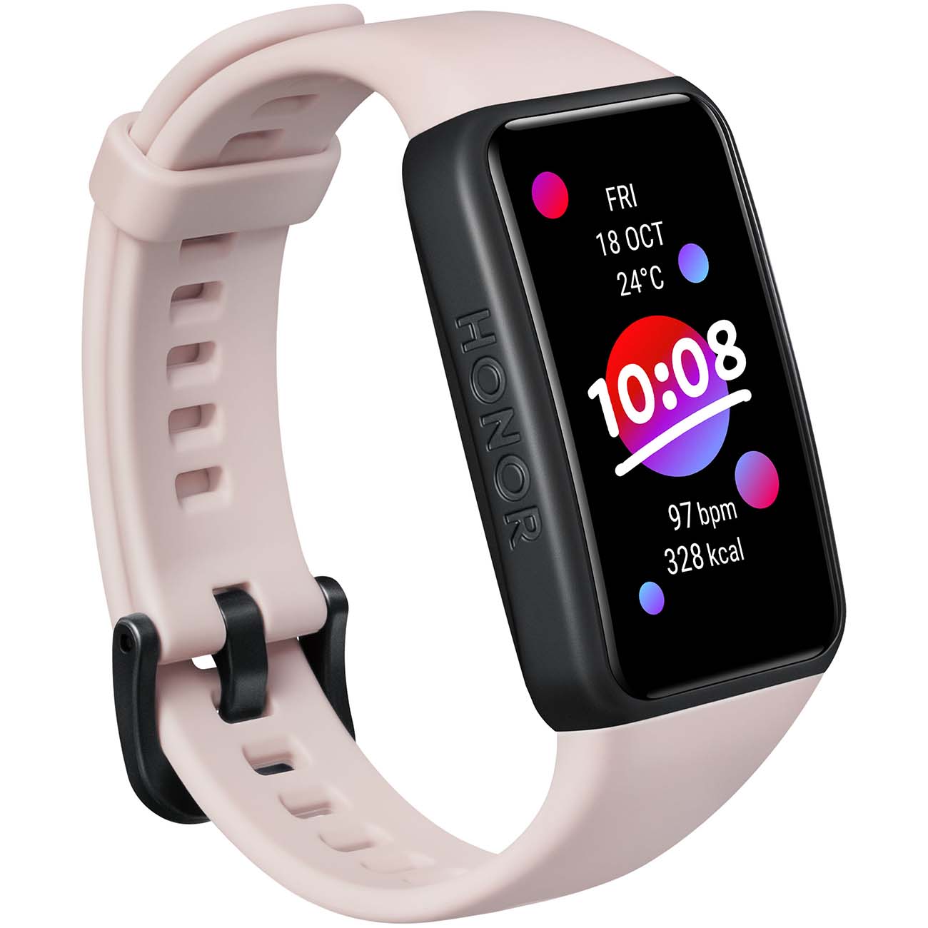 Купить Смарт-браслет HONOR Band 6 Coral Pink (ARG-B39) в каталоге интернет  магазина М.Видео по выгодной цене с доставкой, отзывы, фотографии - Москва