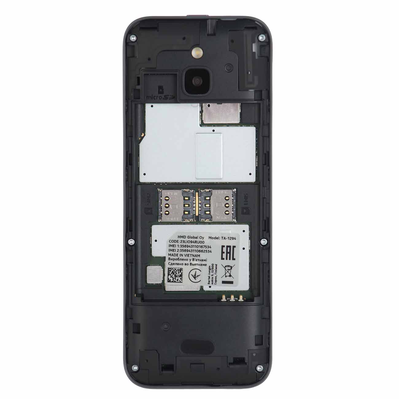 Купить Мобильный телефон Nokia 6300 4G DS Charcoal (TA-1294) в каталоге  интернет магазина М.Видео по выгодной цене с доставкой, отзывы, фотографии  - Москва