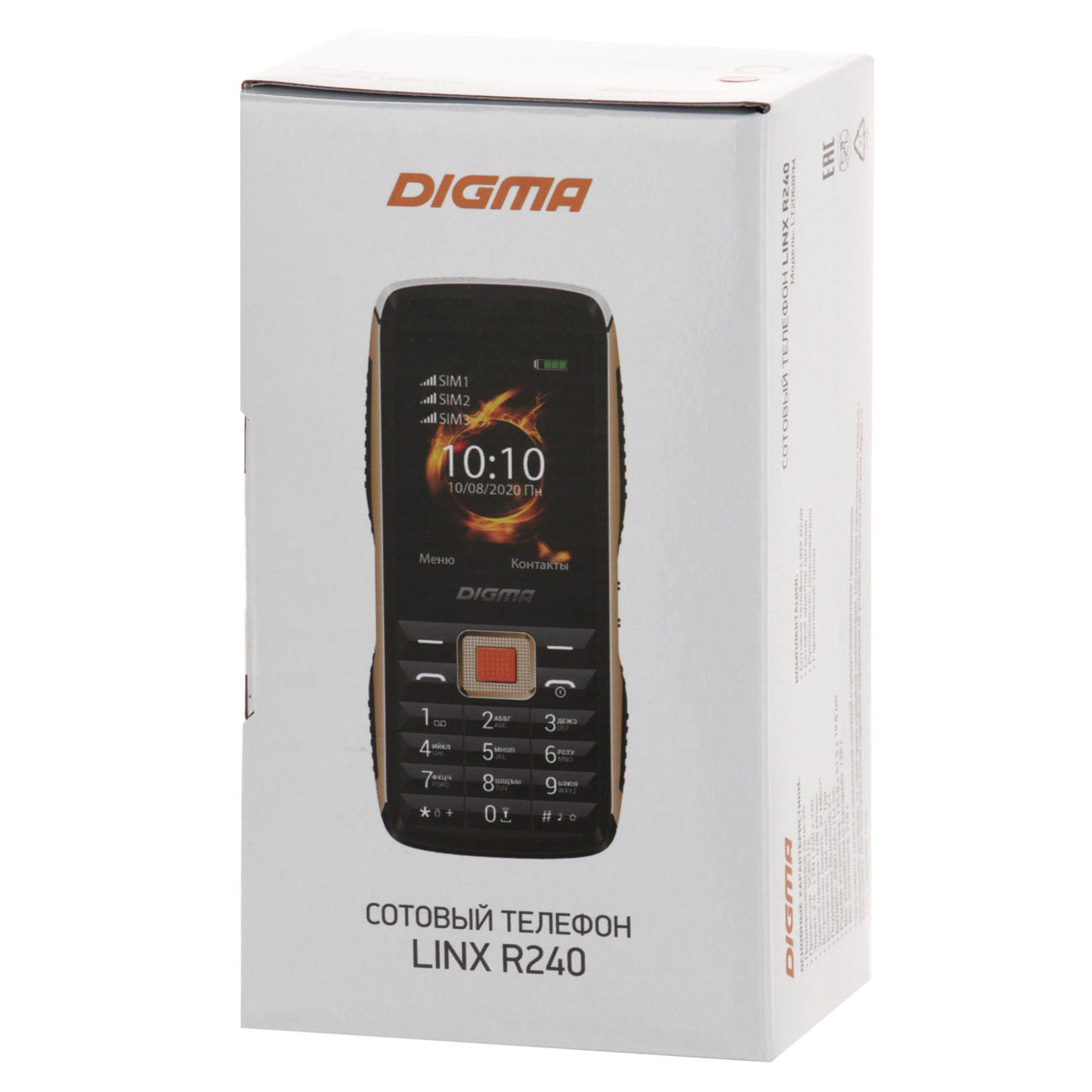 Купить Мобильный телефон Digma Linx R240 Black (LT2068PM) в каталоге  интернет магазина М.Видео по выгодной цене с доставкой, отзывы, фотографии  - Москва