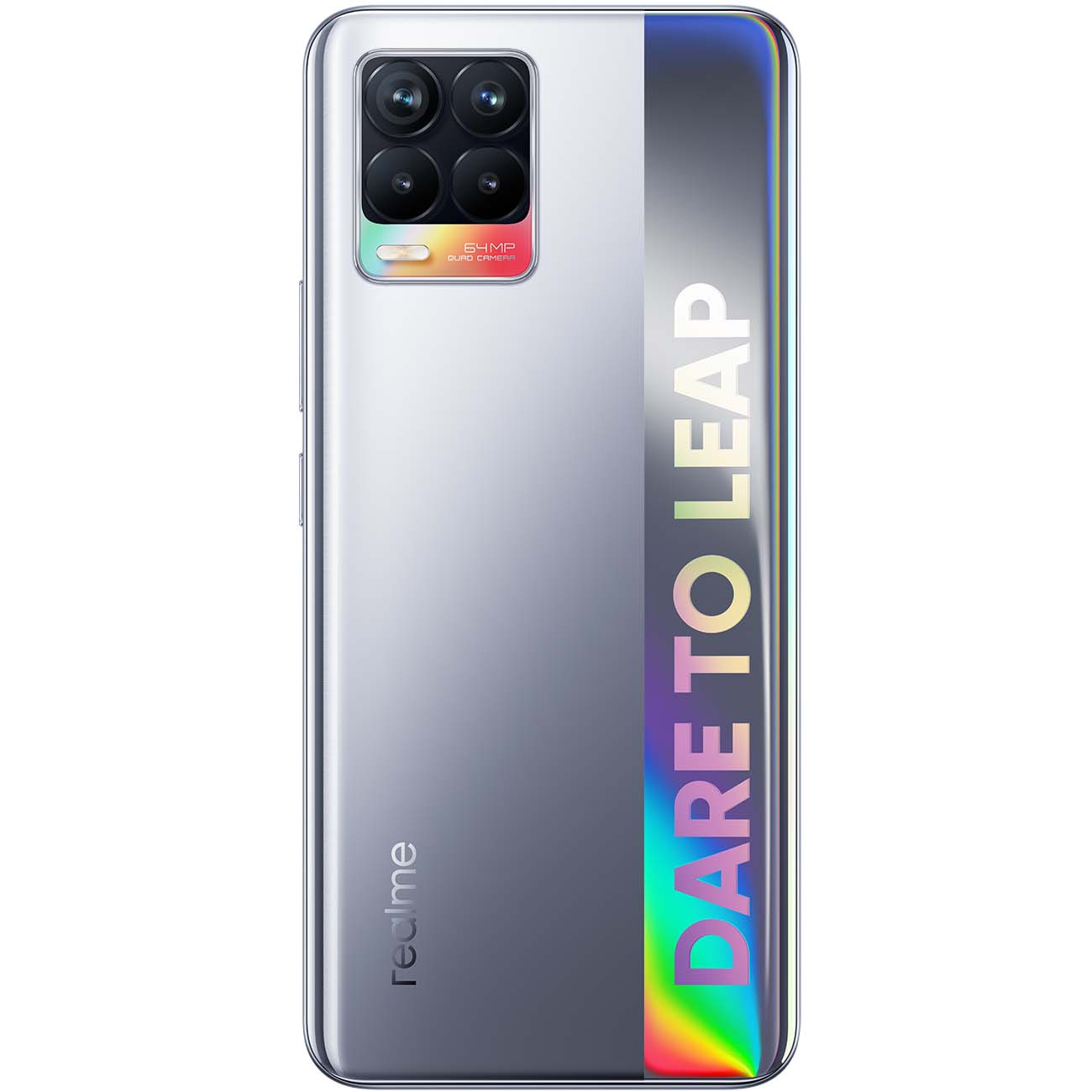 Купить Смартфон realme 8 6+128GB Cyber Silver (RMX3085) в каталоге интернет  магазина М.Видео по выгодной цене с доставкой, отзывы, фотографии - Москва