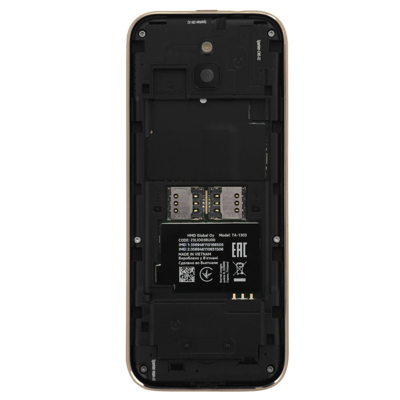 Купить Мобильный телефон Nokia 8000 4G DS Gold (TA-1303) в каталоге  интернет магазина М.Видео по выгодной цене с доставкой, отзывы, фотографии  - Москва