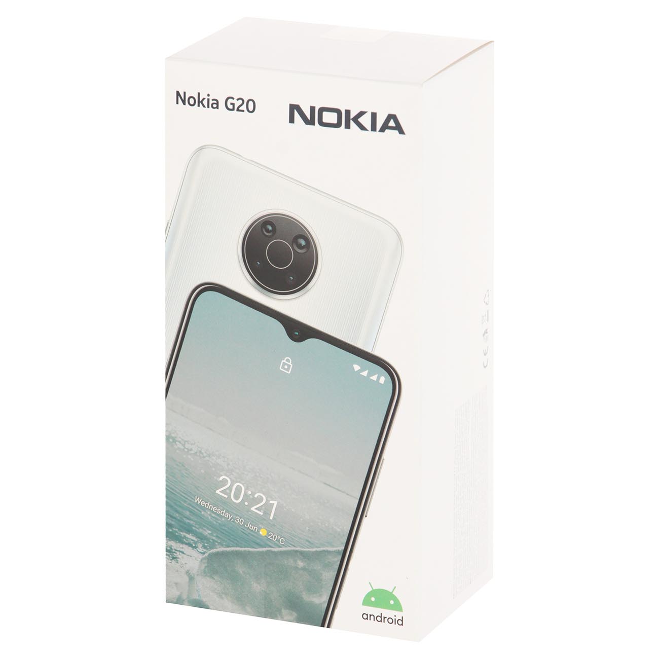 Купить Смартфон Nokia G20 4+128GB Silver (TA-1336) в каталоге интернет  магазина М.Видео по выгодной цене с доставкой, отзывы, фотографии - Москва