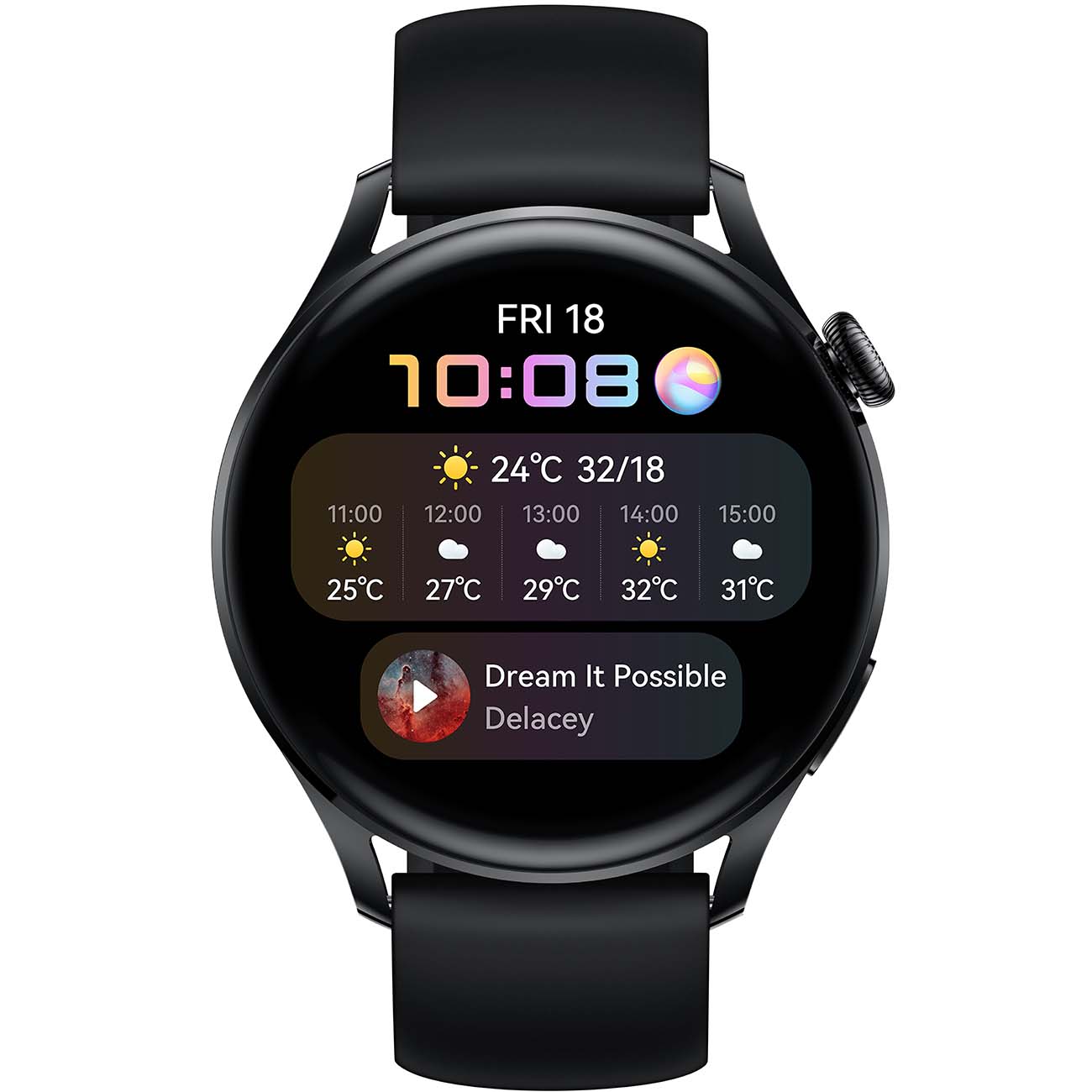 Купить Смарт-часы HUAWEI Watch 3 Black (GLL-AL04) в каталоге интернет  магазина М.Видео по выгодной цене с доставкой, отзывы, фотографии - Москва