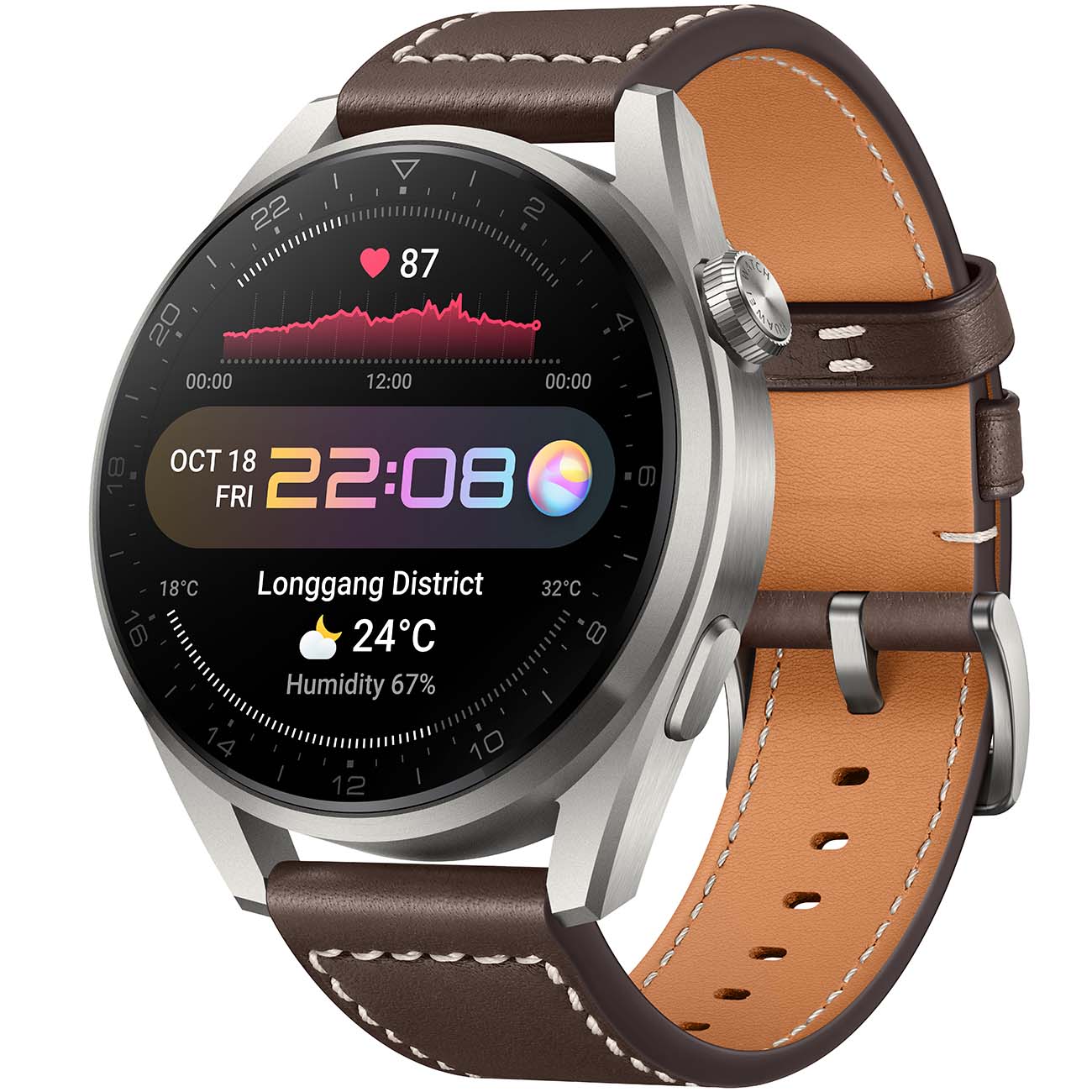 Купить Смарт-часы HUAWEI Watch 3 Pro Brown (GLL-AL01) в каталоге интернет  магазина М.Видео по выгодной цене с доставкой, отзывы, фотографии - Москва