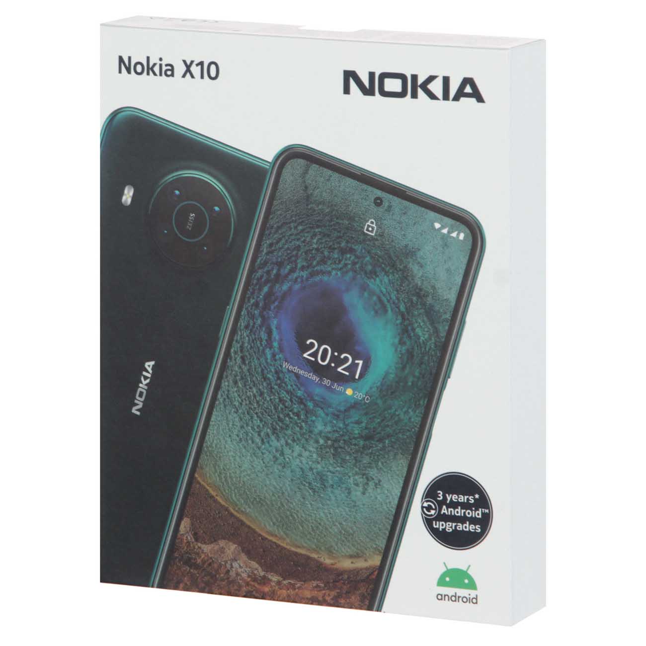 Купить Смартфон Nokia X10 6+128GB Green (TA-1332) в каталоге интернет  магазина М.Видео по выгодной цене с доставкой, отзывы, фотографии - Москва