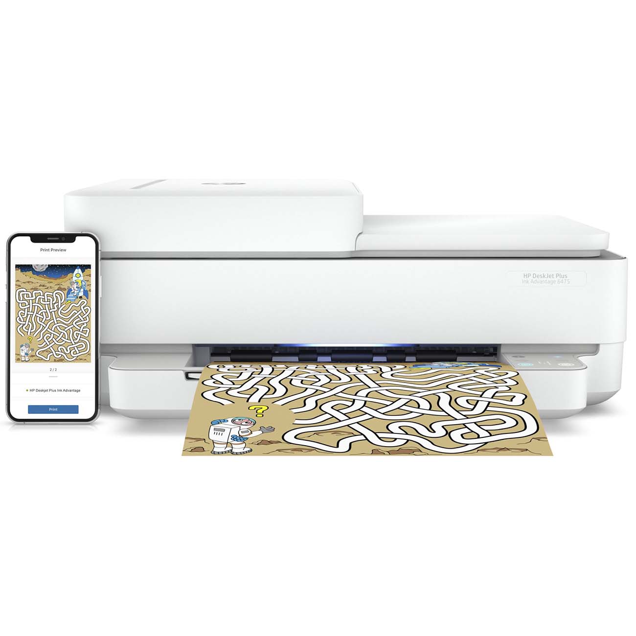 Купить Струйное МФУ HP DeskJet Ink Advantage 6475 (5SD78C) в каталоге  интернет магазина М.Видео по выгодной цене с доставкой, отзывы, фотографии  - Москва