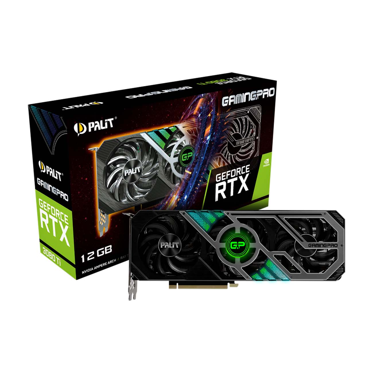 Купить Видеокарта Palit NVIDIA GeForce RTX 3080 Ti GamingPro 12GB  (NED308T019KB-132AA) в каталоге интернет магазина М.Видео по выгодной цене  с доставкой, отзывы, фотографии - Москва