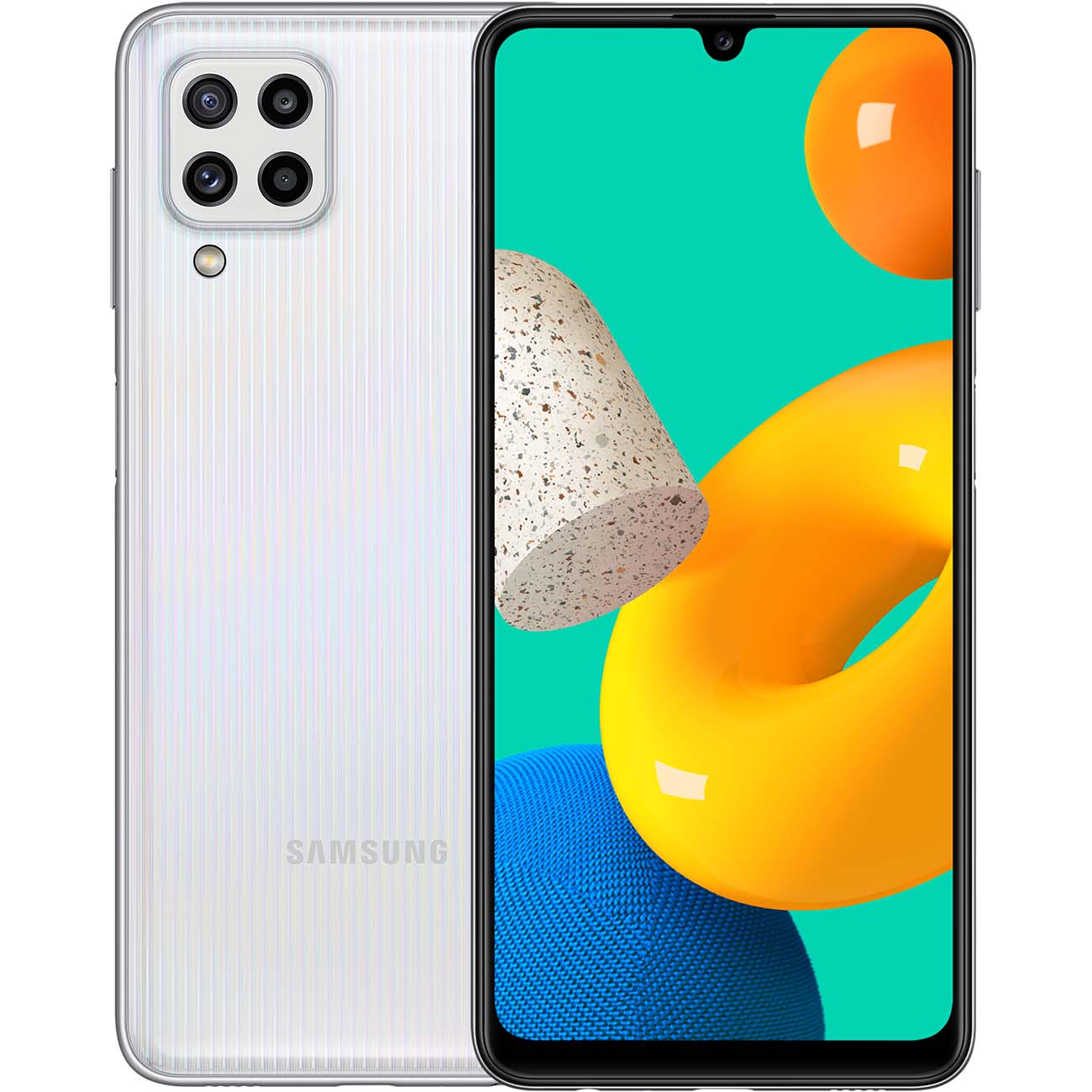 Купить Смартфон Samsung Galaxy M32 128GB White (SM-M325F) в каталоге  интернет магазина М.Видео по выгодной цене с доставкой, отзывы, фотографии  - Москва