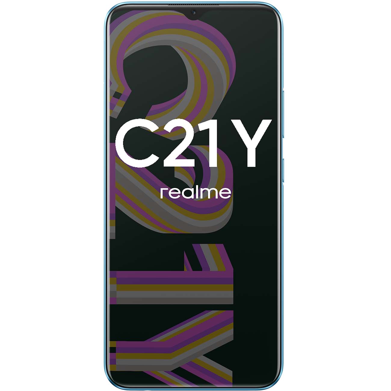 Купить Смартфон realme C21Y 4+64GB Cross Blue в каталоге интернет магазина  М.Видео по выгодной цене с доставкой, отзывы, фотографии - Москва