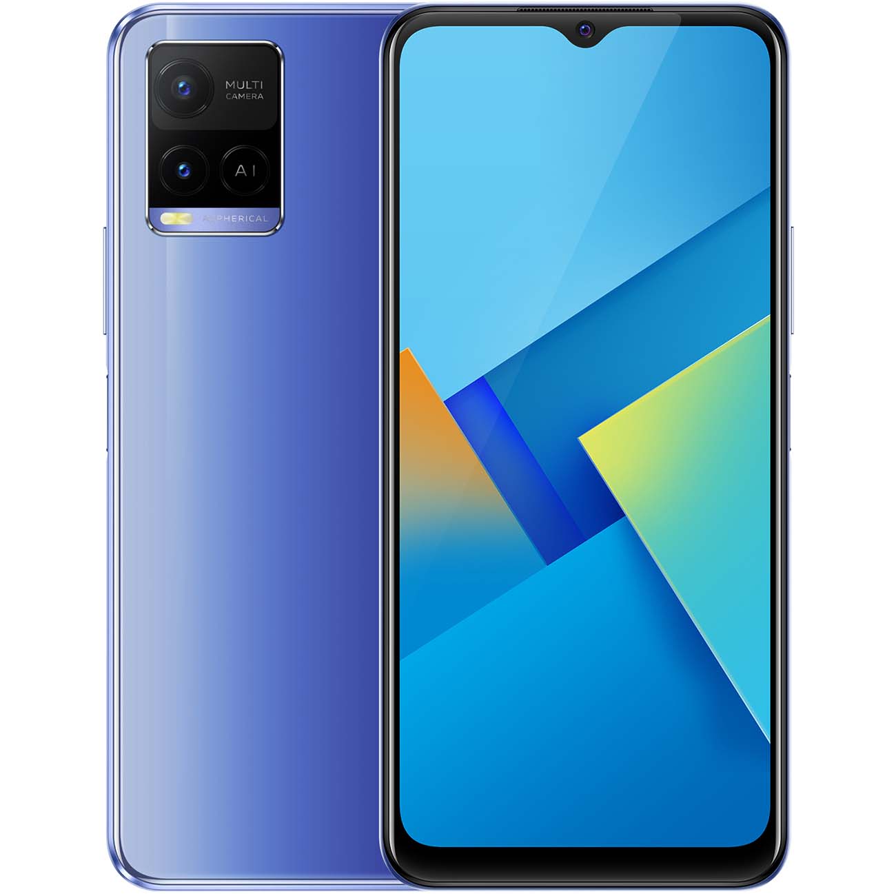 Купить Смартфон vivo Y21 4/64GB синий металлик в каталоге интернет магазина  М.Видео по выгодной цене с доставкой, отзывы, фотографии - Москва