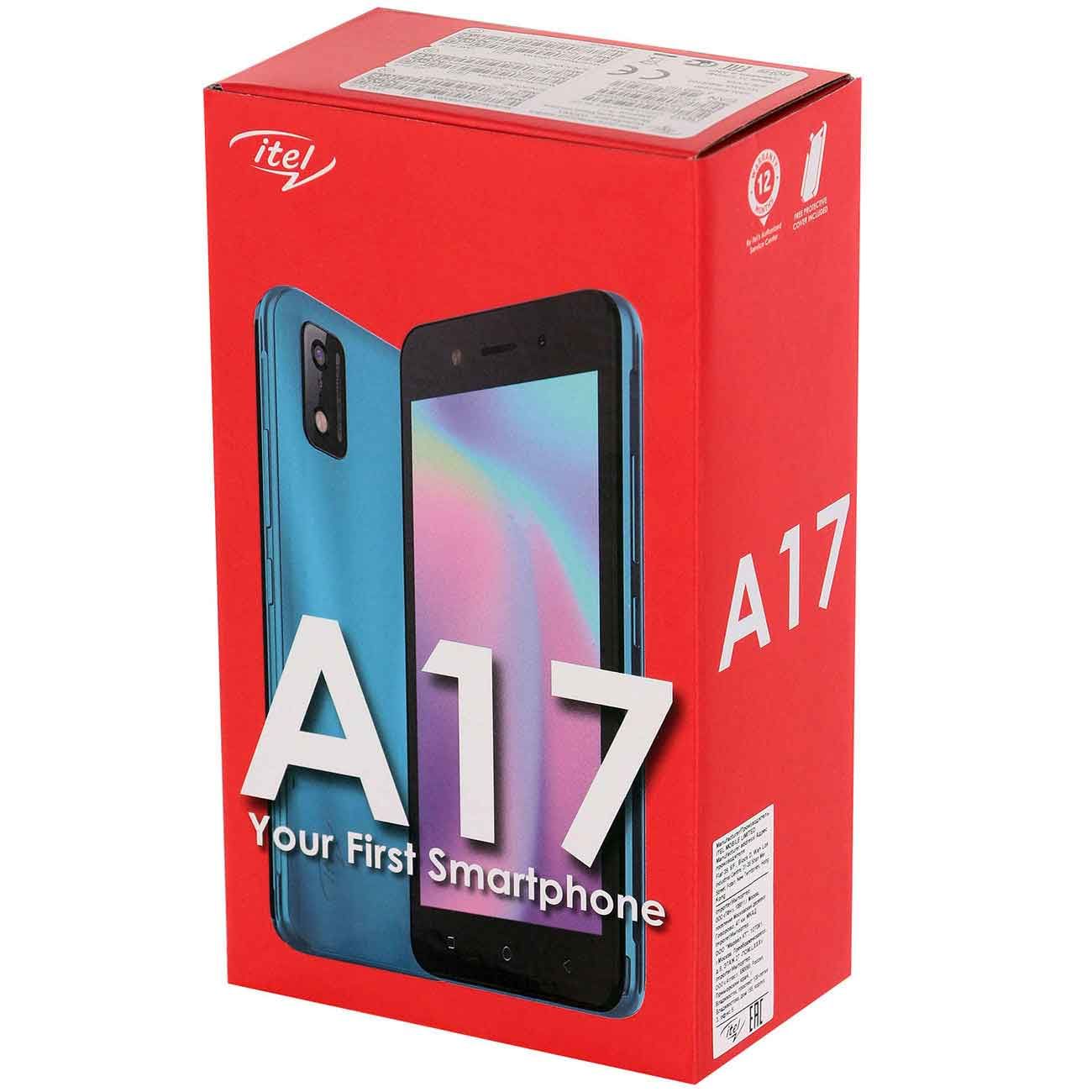 Купить Смартфон Itel A17 DS 16+1GB Lake Blue (W5006X) в каталоге интернет  магазина М.Видео по выгодной цене с доставкой, отзывы, фотографии - Москва