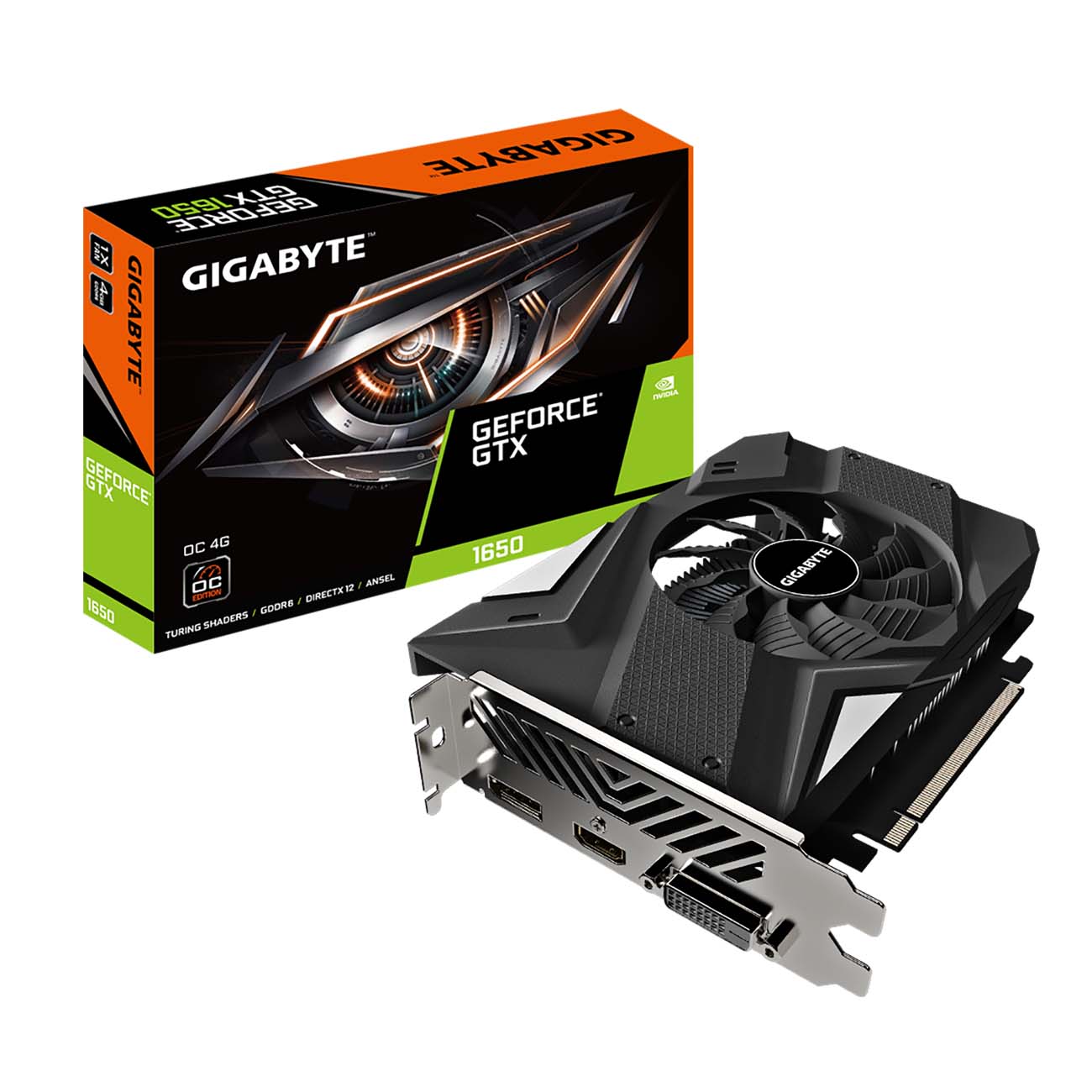 Купить Видеокарта GIGABYTE NVIDIA GeForce GTX 1650 D6 4GB (GV-N1656OC-4GD  V2.0) в каталоге интернет магазина М.Видео по выгодной цене с доставкой,  отзывы, фотографии - Москва