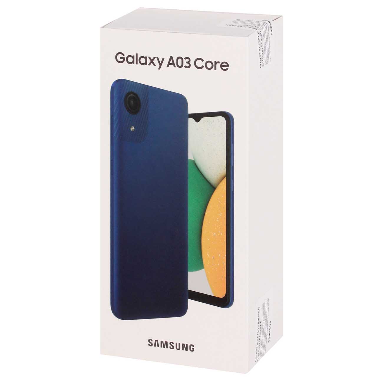 Купить Смартфон Samsung Galaxy A03 Core 32GB Blue (SM-A032F) в каталоге  интернет магазина М.Видео по выгодной цене с доставкой, отзывы, фотографии  - Москва