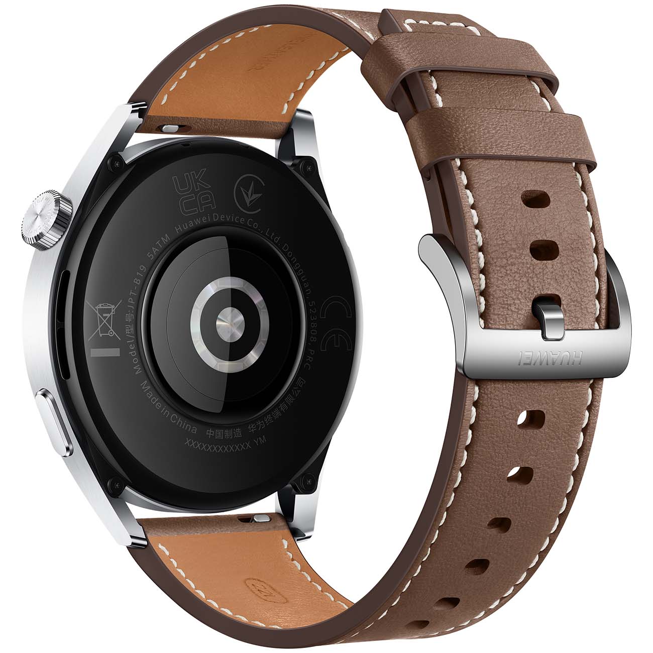 Смарт-часы HUAWEI GT 3 JPT-B29 Stainless Steel / Brown Leather