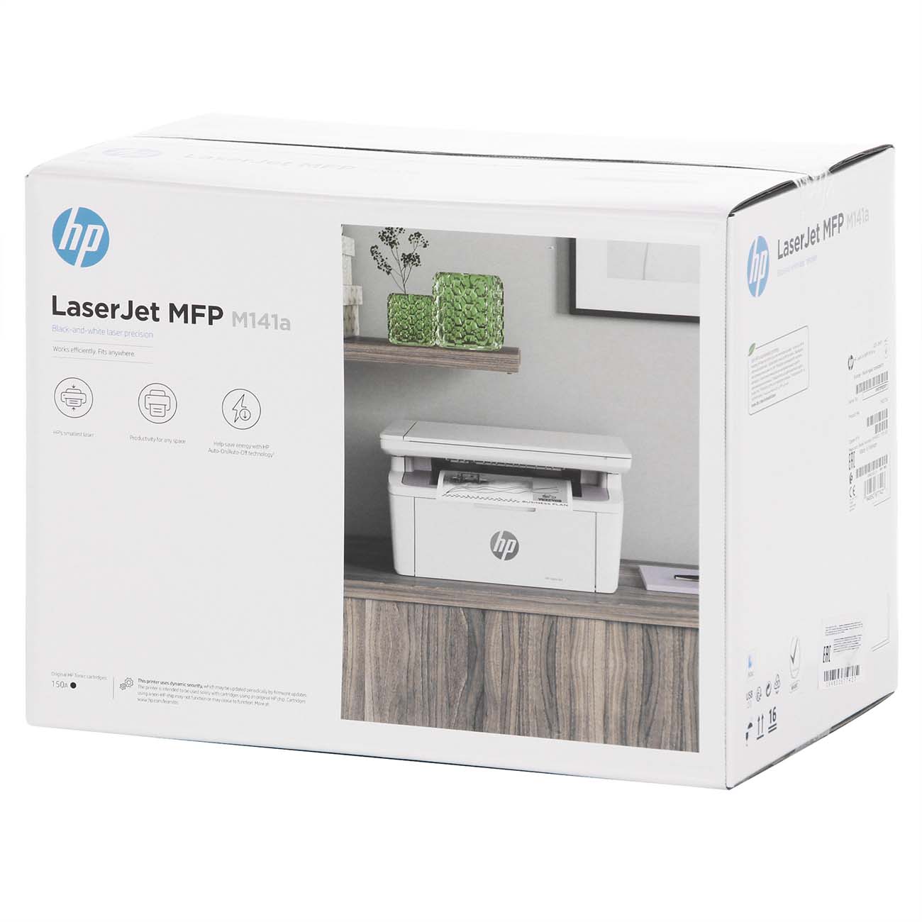 Купить Лазерное МФУ HP LaserJet M141a (7MD73A) в каталоге интернет магазина  М.Видео по выгодной цене с доставкой, отзывы, фотографии - Москва