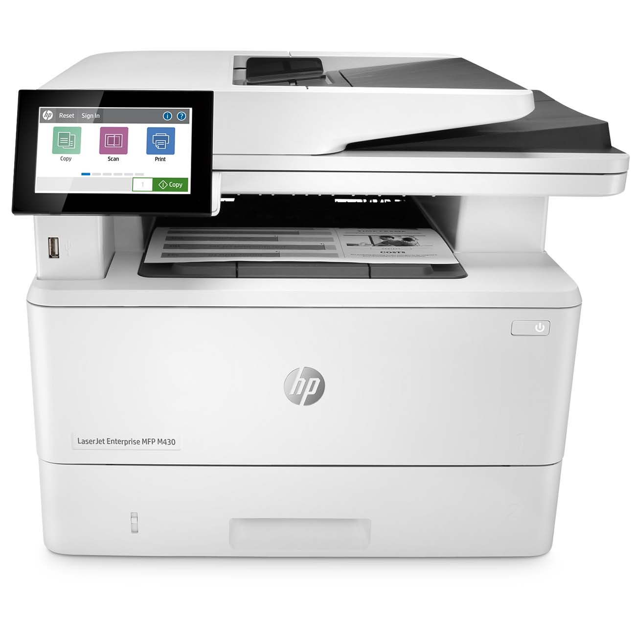 Купить Лазерное МФУ HP LaserJet Enterprise M430f (3PZ55A) в каталоге  интернет магазина М.Видео по выгодной цене с доставкой, отзывы, фотографии  - Москва