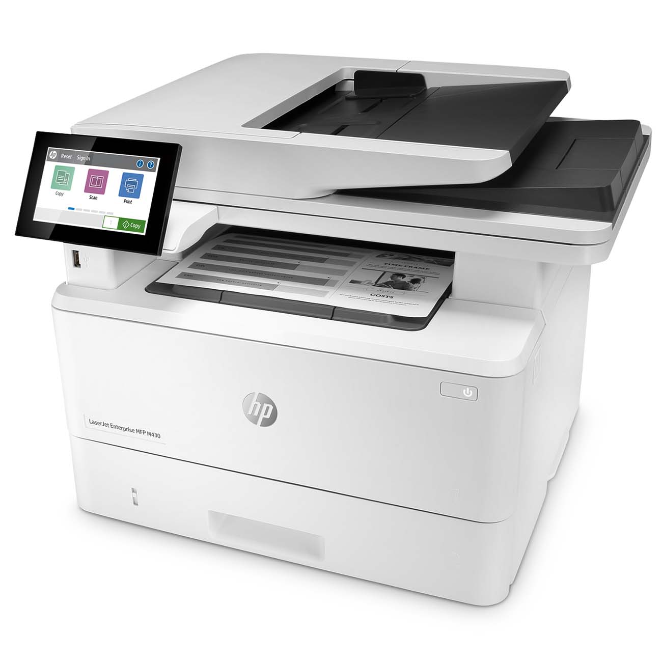 Купить Лазерное МФУ HP LaserJet Enterprise M430f (3PZ55A) в каталоге  интернет магазина М.Видео по выгодной цене с доставкой, отзывы, фотографии  - Москва