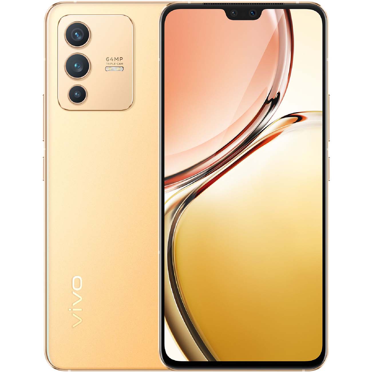 Купить Смартфон vivo V23 5G 8/128 Sunshine Gold (v2130) в каталоге интернет  магазина М.Видео по выгодной цене с доставкой, отзывы, фотографии - Москва