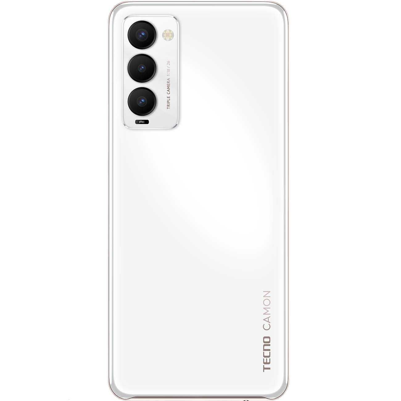 Купить Смартфон Tecno Camon 18 6/128GB Ceramic White в каталоге интернет  магазина М.Видео по выгодной цене с доставкой, отзывы, фотографии - Москва