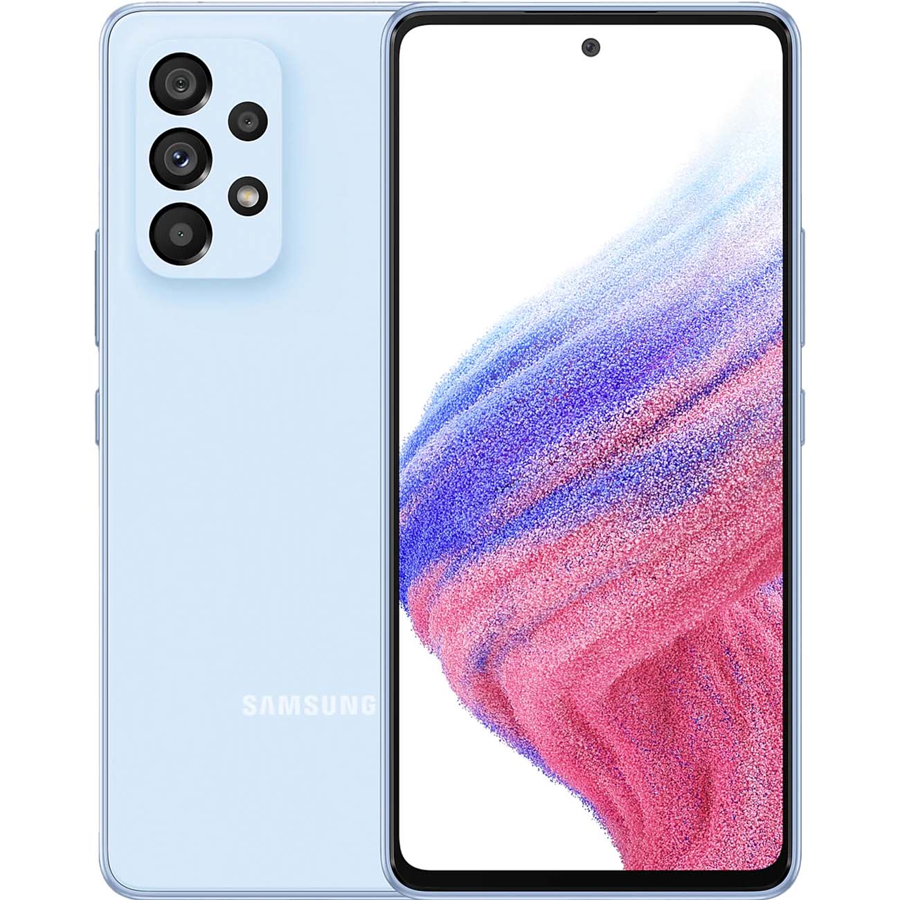 Купить Смартфон Samsung Galaxy A53 5G 6/128GB Blue (SM-A536E/DS) в каталоге  интернет магазина М.Видео по выгодной цене с доставкой, отзывы, фотографии  - Москва