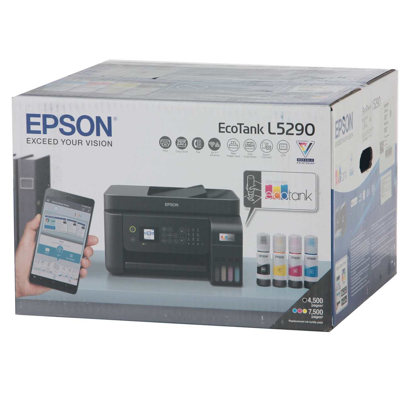 Купить Струйное МФУ Epson EcoTank L5290 в каталоге интернет магазина  М.Видео по выгодной цене с доставкой, отзывы, фотографии - Москва