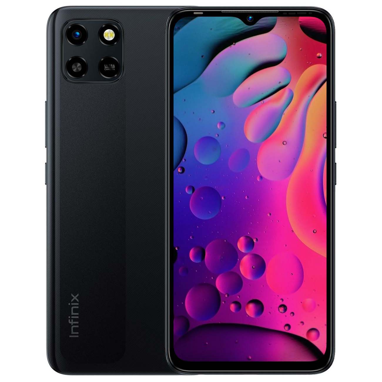 Купить Смартфон Infinix Smart 6 HD X6512 2/32Gb Black в каталоге интернет  магазина М.Видео по выгодной цене с доставкой, отзывы, фотографии - Москва