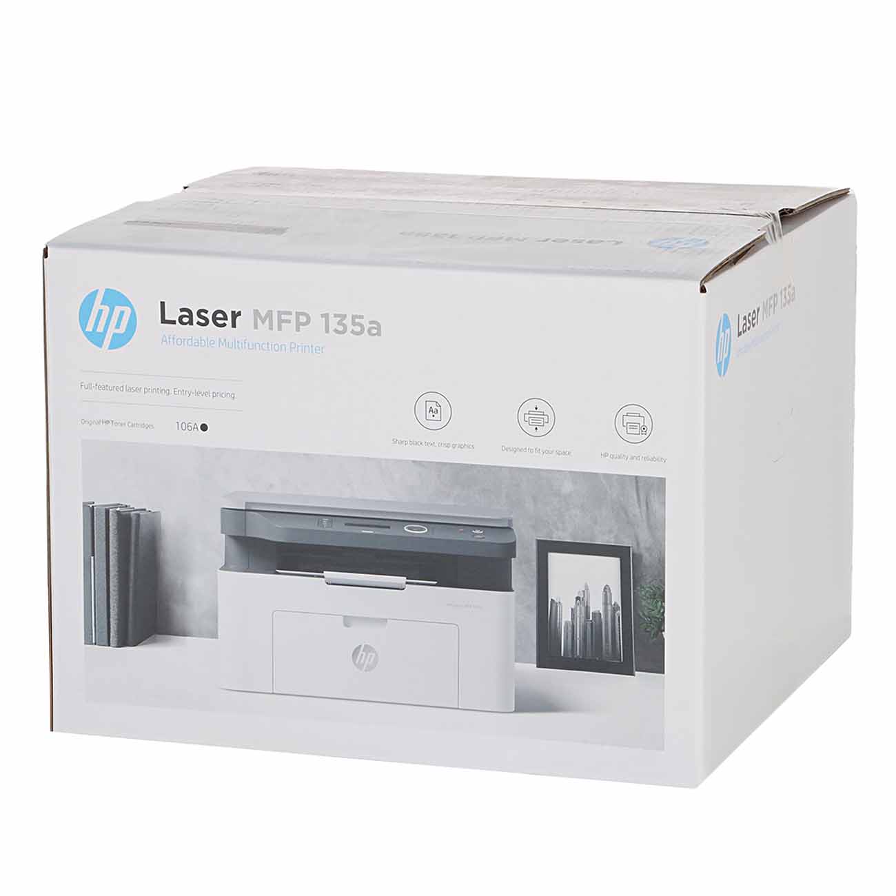 Купить Лазерное МФУ HP LaserJet 135a (4ZB82A) в каталоге интернет магазина  М.Видео по выгодной цене с доставкой, отзывы, фотографии - Москва