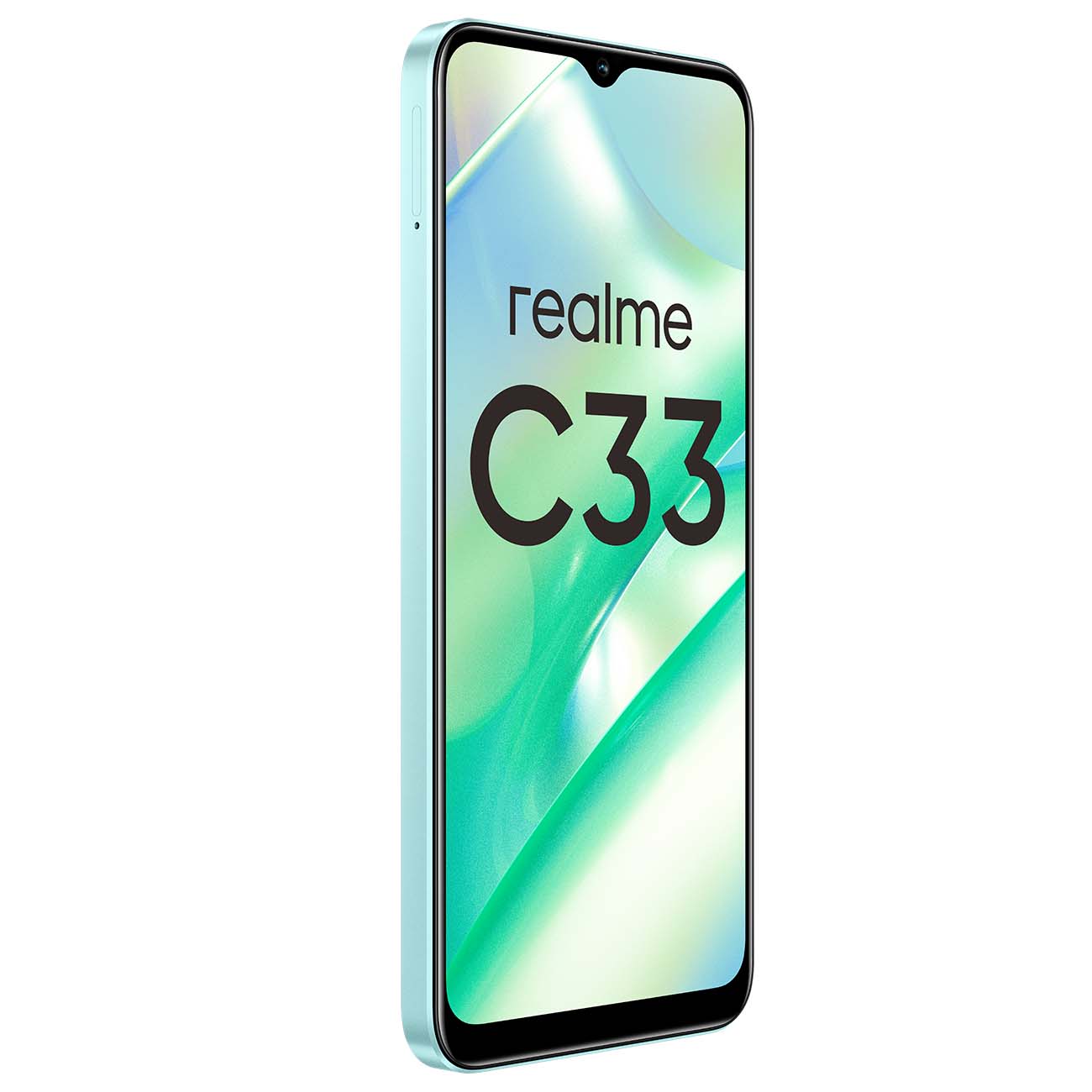 Купить Смартфон realme C33 4/64Gb Aqua Blue в каталоге интернет магазина М. Видео по выгодной цене с доставкой, отзывы, фотографии - Москва