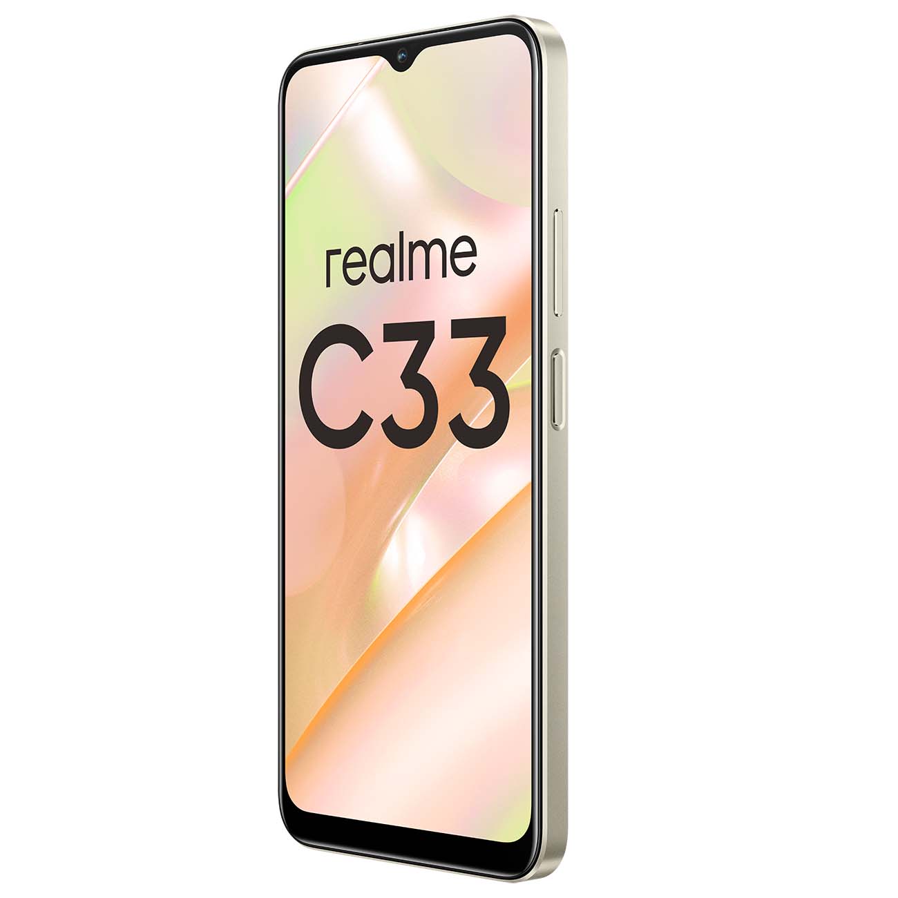 Купить Смартфон realme C33 4/64Gb Sandy Gold в каталоге интернет магазина  М.Видео по выгодной цене с доставкой, отзывы, фотографии - Москва