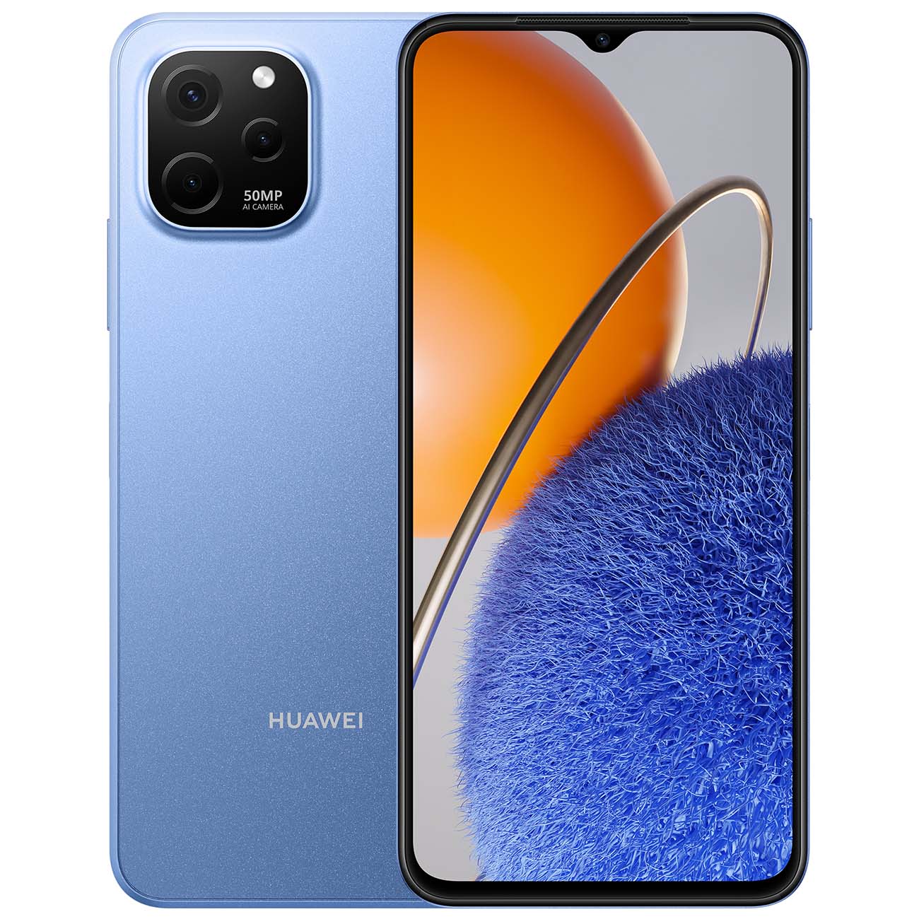 Смартфон HUAWEI nova Y61 4/64GB Blue (EVE-LX9N)