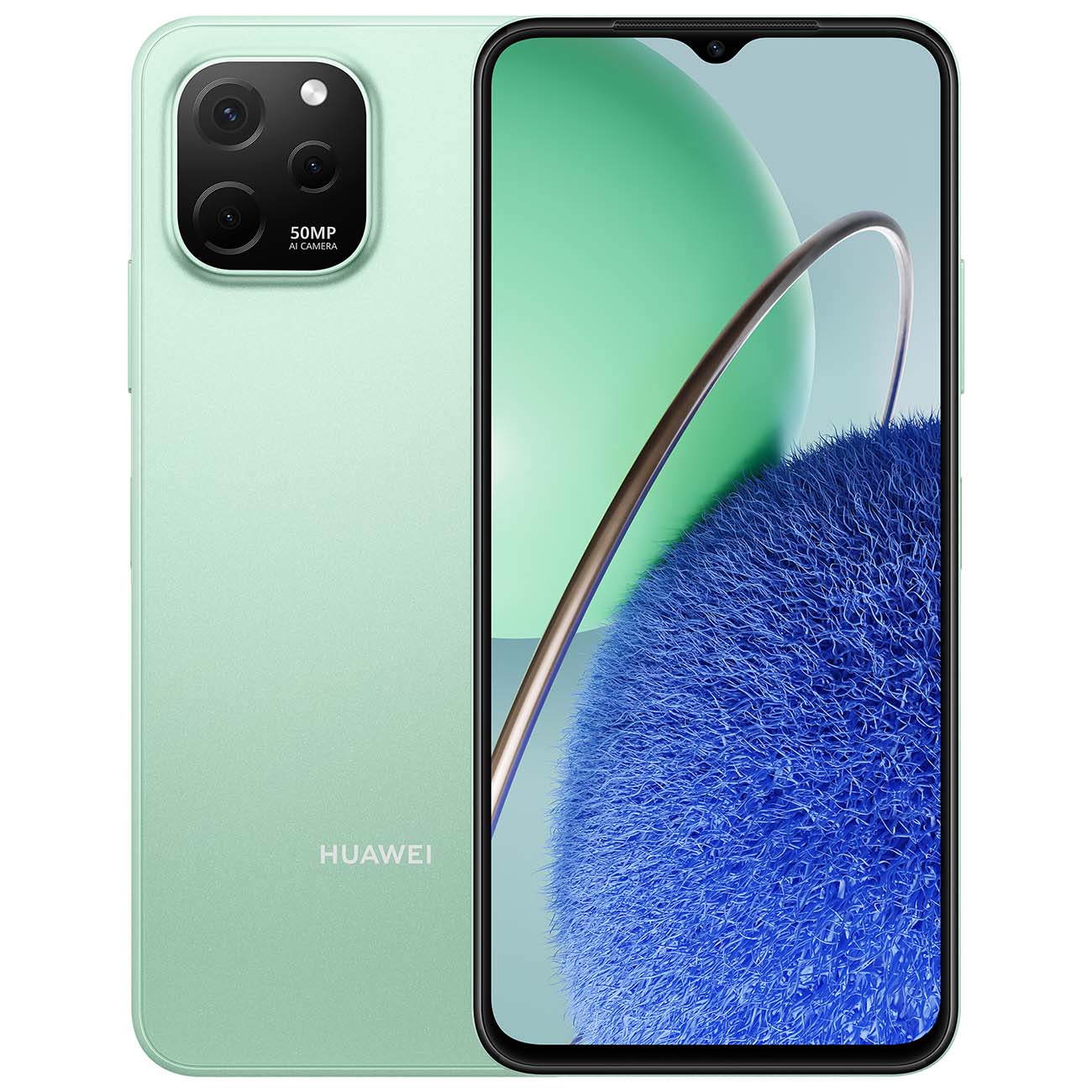 Смартфон HUAWEI nova Y61 4/64GB Mint Green (EVE-LX9N)