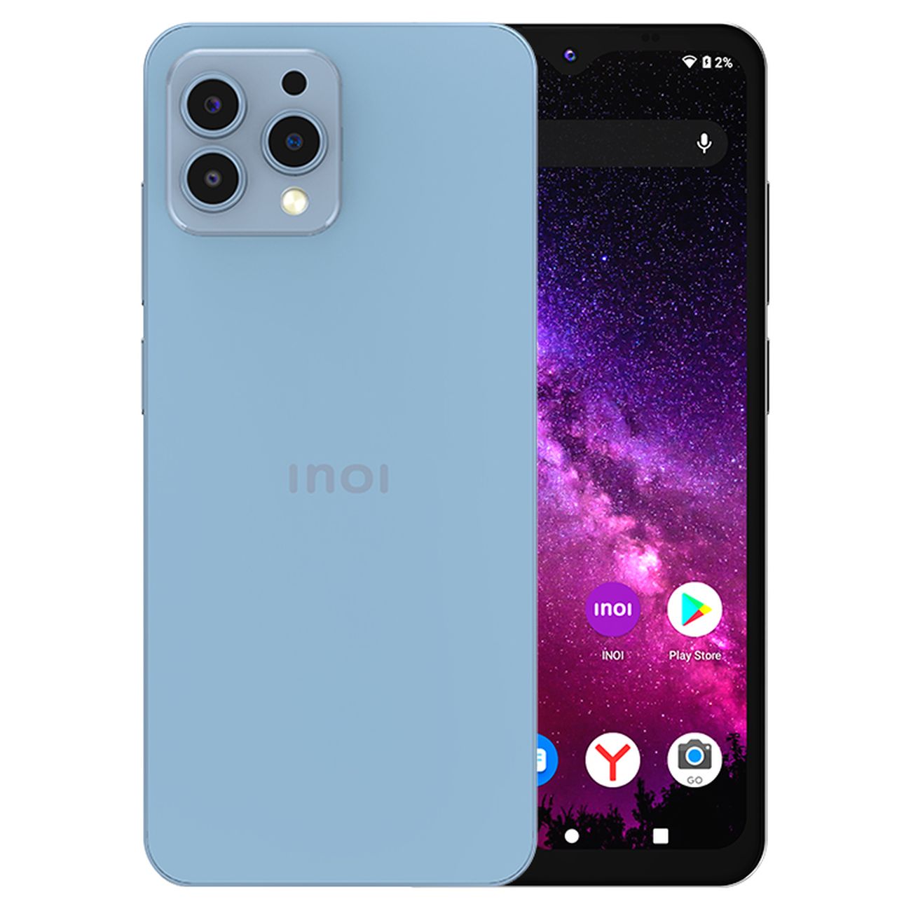 Купить Смартфон Inoi Note 12 4/128GB NFC Sky Blue в каталоге интернет  магазина М.Видео по выгодной цене с доставкой, отзывы, фотографии - Москва