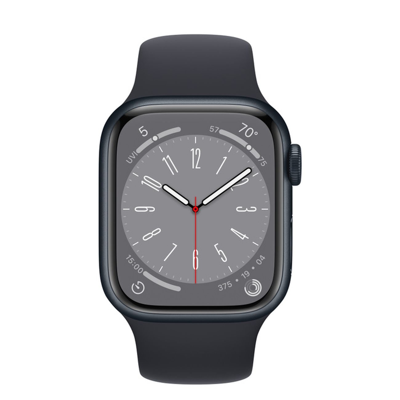 Купить Смарт-часы Apple Watch Series 8 41mm Midnight Aluminum Case with  Midnight Sport Band, размер M/L (MNP53) в каталоге интернет магазина  М.Видео по выгодной цене с доставкой, отзывы, фотографии - Москва