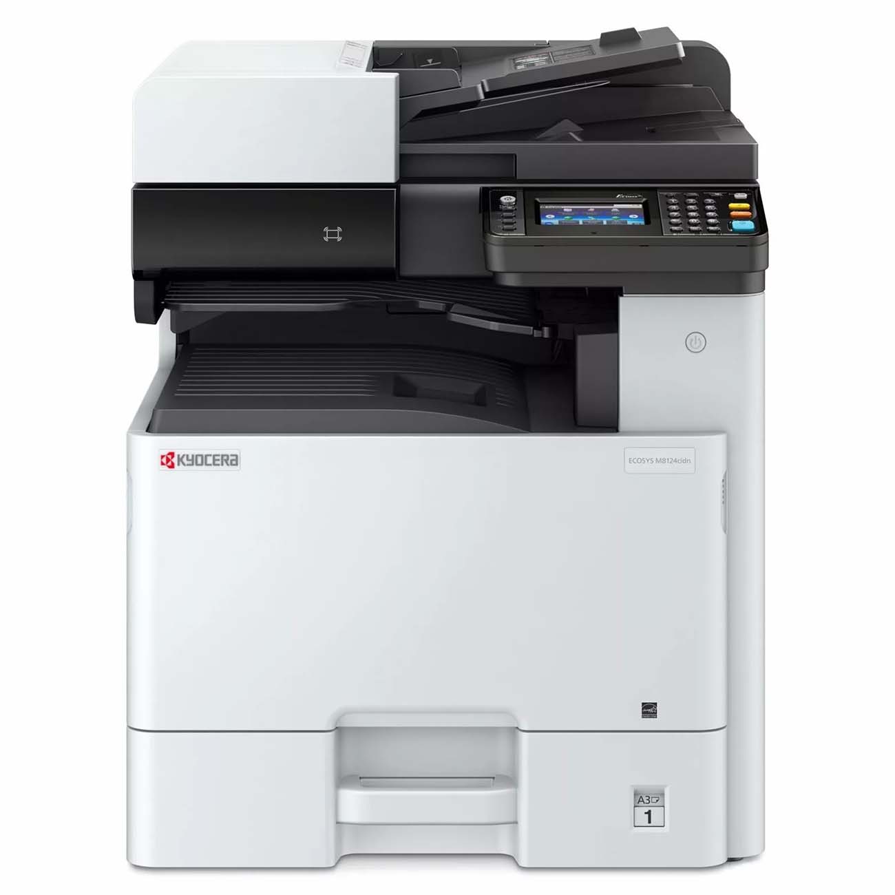 Купить Лазерное МФУ (цветное) Kyocera ECOSYS M8124cidn (1102P43CNO) A3 в  каталоге интернет магазина М.Видео по выгодной цене с доставкой, отзывы,  фотографии - Москва