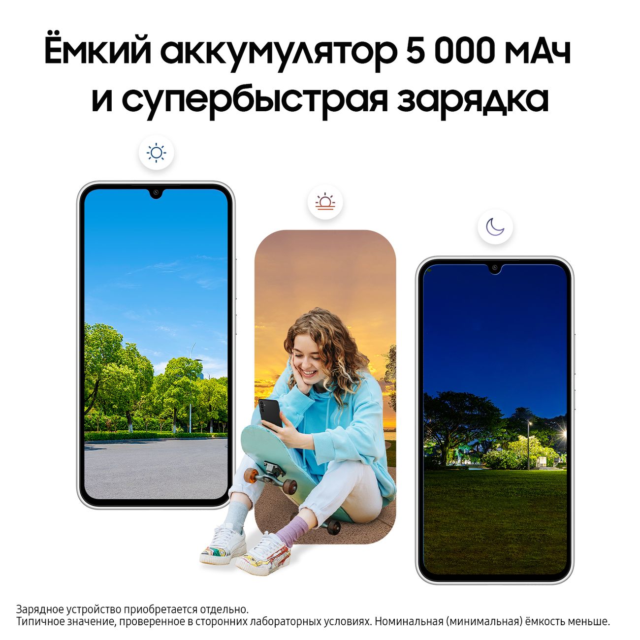 Смартфон Samsung Galaxy A34 256GB Awesome Silver