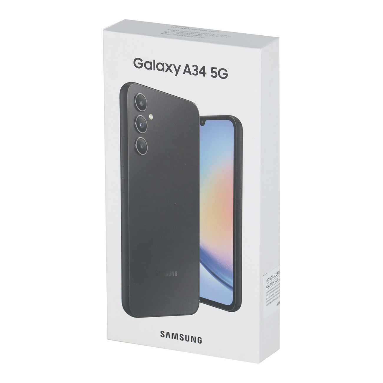 Смартфон Samsung Galaxy A34 128GB Awesome Graphite