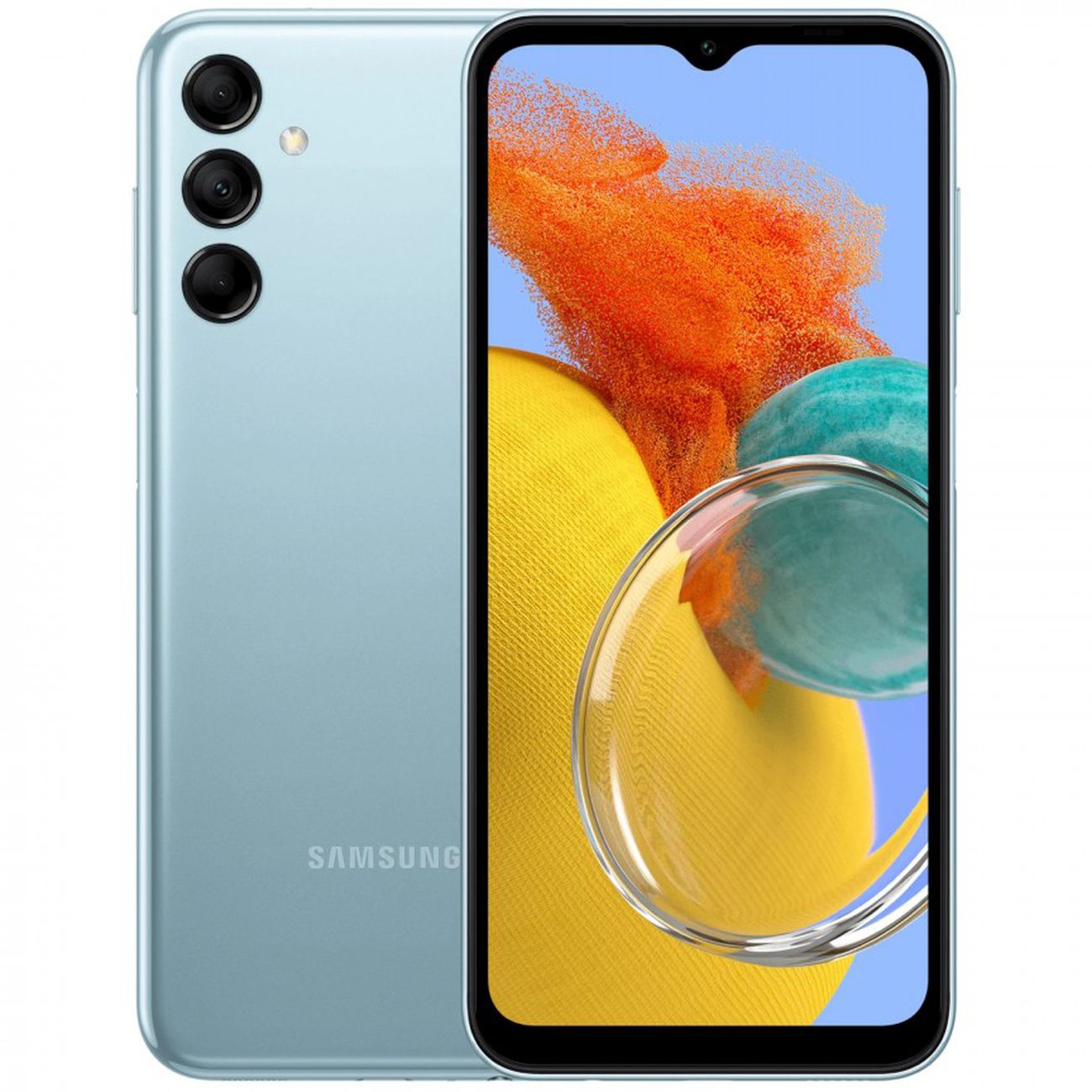 Купить Смартфон Samsung Galaxy M14 128GB Light Blue в каталоге интернет  магазина М.Видео по выгодной цене с доставкой, отзывы, фотографии - Москва