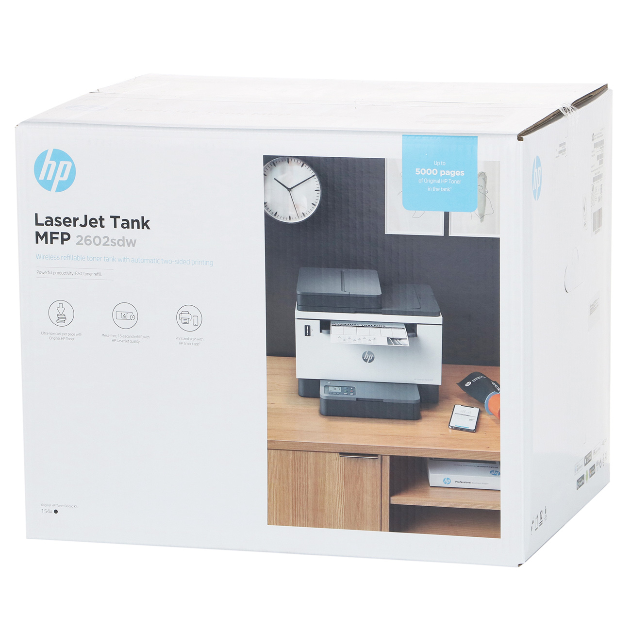 Купить Лазерное МФУ HP LaserJet Tank MFP 2602sdw 2R7F5A в каталоге интернет  магазина М.Видео по выгодной цене с доставкой, отзывы, фотографии - Москва