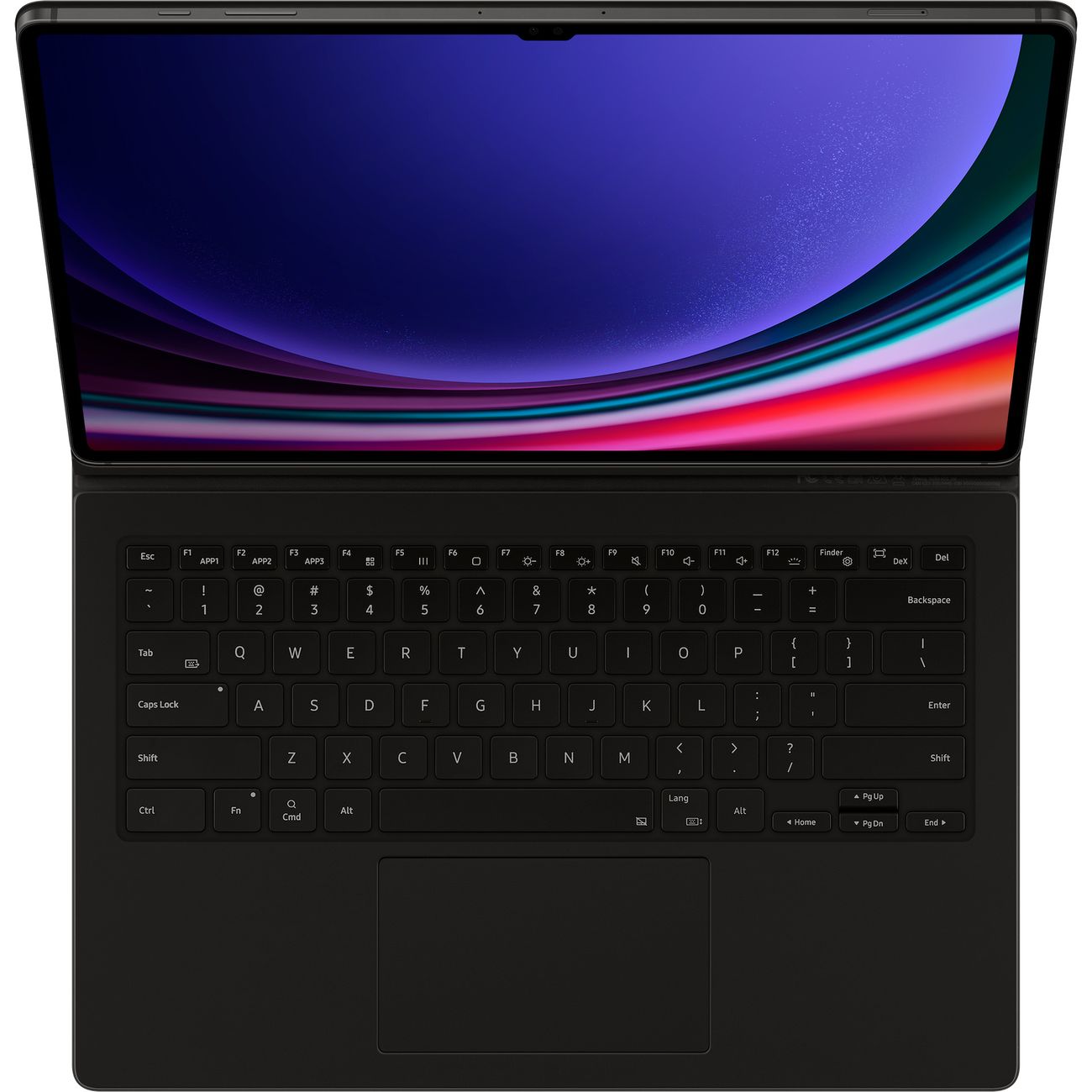 Купить Чехол-клавиатура Samsung Book Cover Keyboard with Trackpad Tab S9  Ultra Black (русская раскладка) в каталоге интернет магазина М.Видео по  выгодной цене с доставкой, отзывы, фотографии - Москва