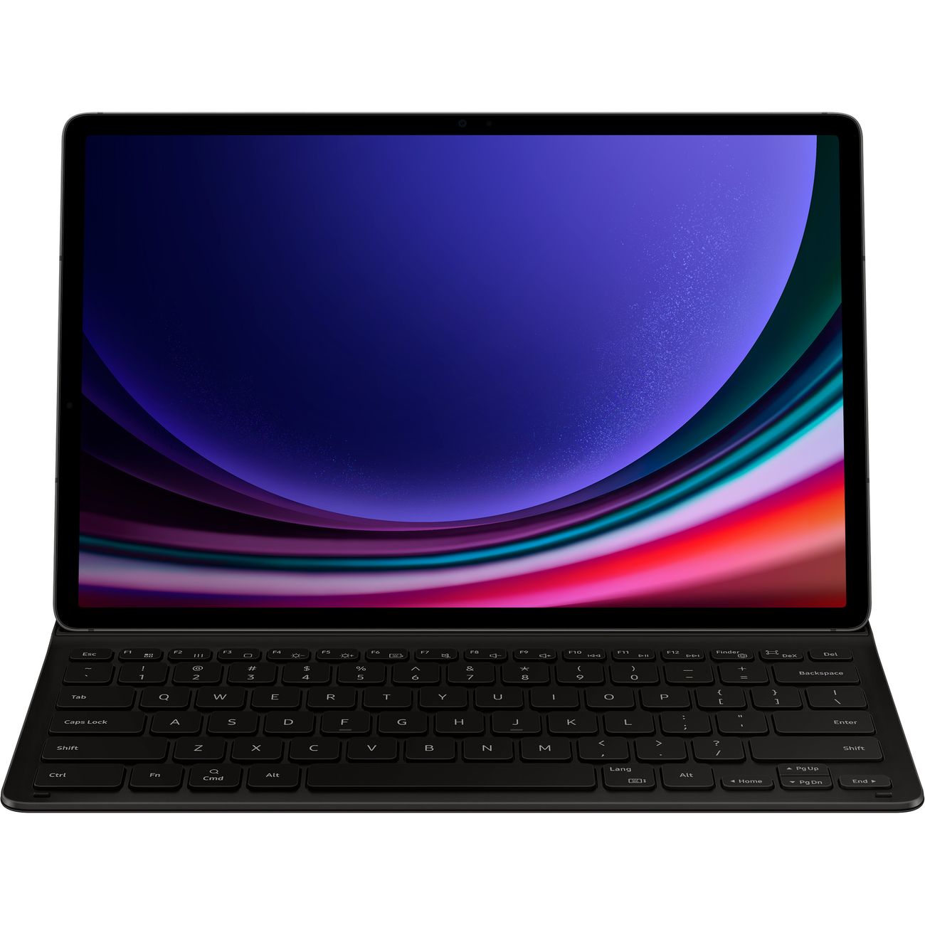 Купить Чехол-клавиатура Samsung Book Cover Keyboard Slim Galaxy Tab S9+/Tab  S9 FE+ Black (русская раскладка) в каталоге интернет магазина М.Видео по  выгодной цене с доставкой, отзывы, фотографии - Москва