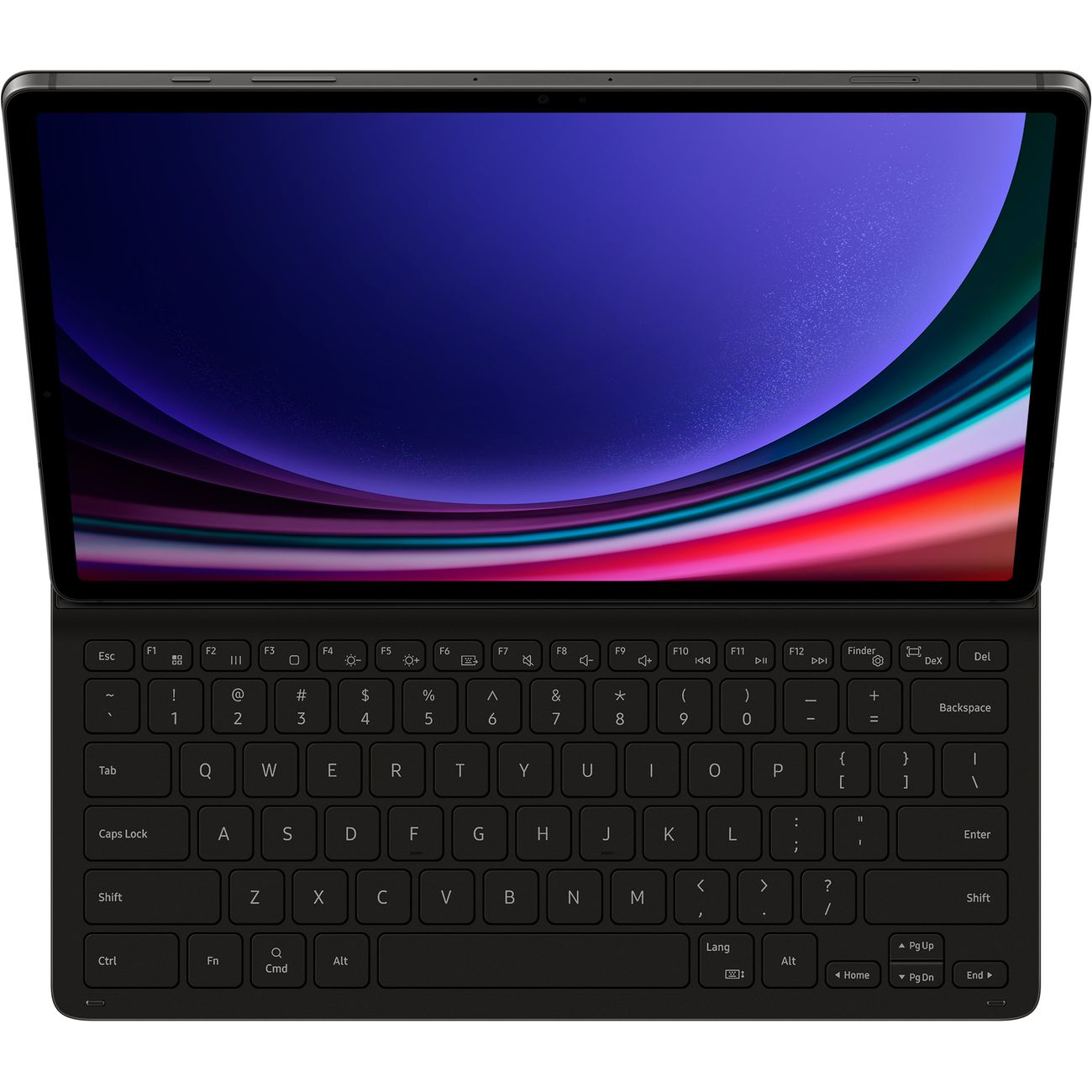 Купить Чехол-клавиатура Samsung Book Cover Keyboard Slim Galaxy Tab S9+/Tab  S9 FE+ Black (русская раскладка) в каталоге интернет магазина М.Видео по  выгодной цене с доставкой, отзывы, фотографии - Москва